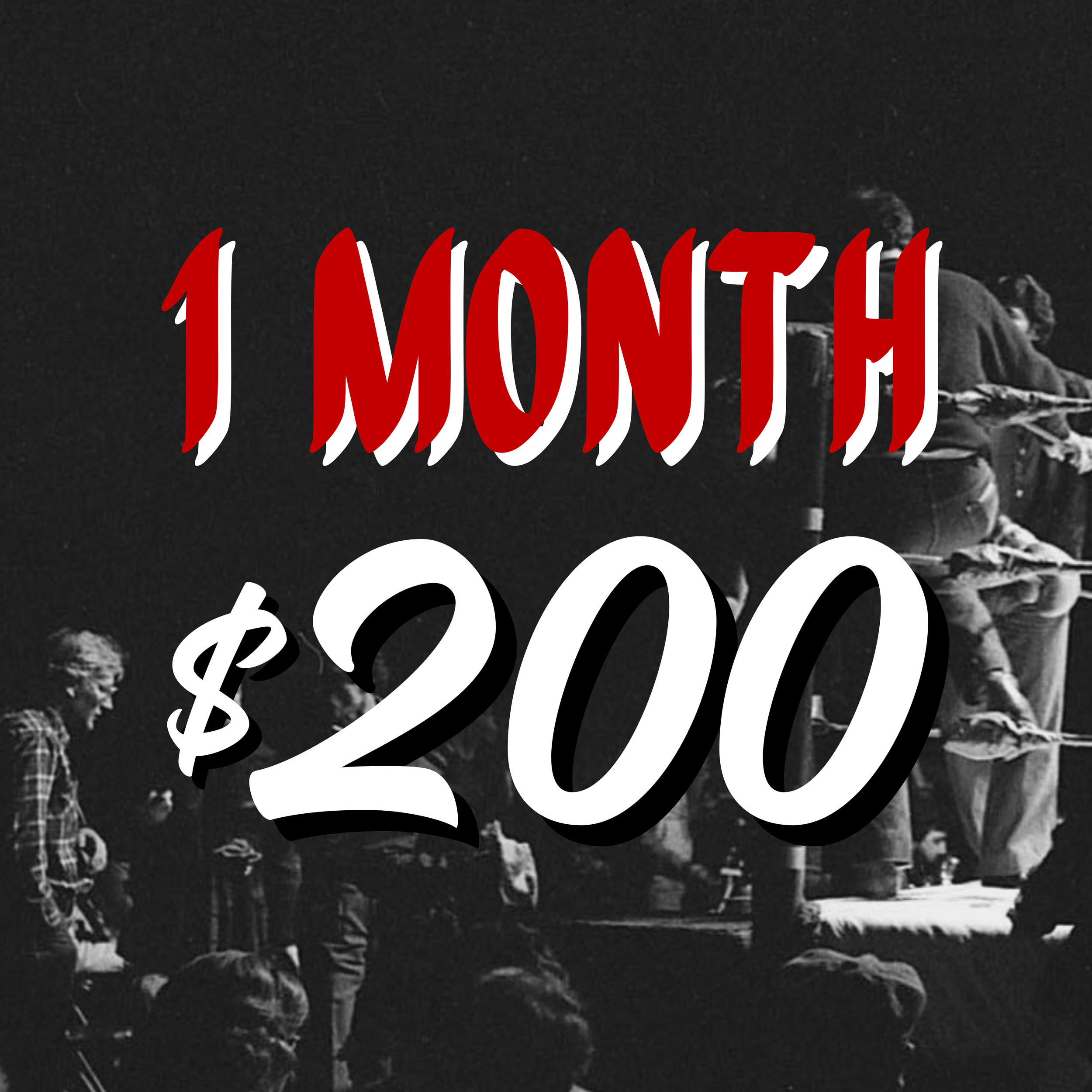 1 Month Membership