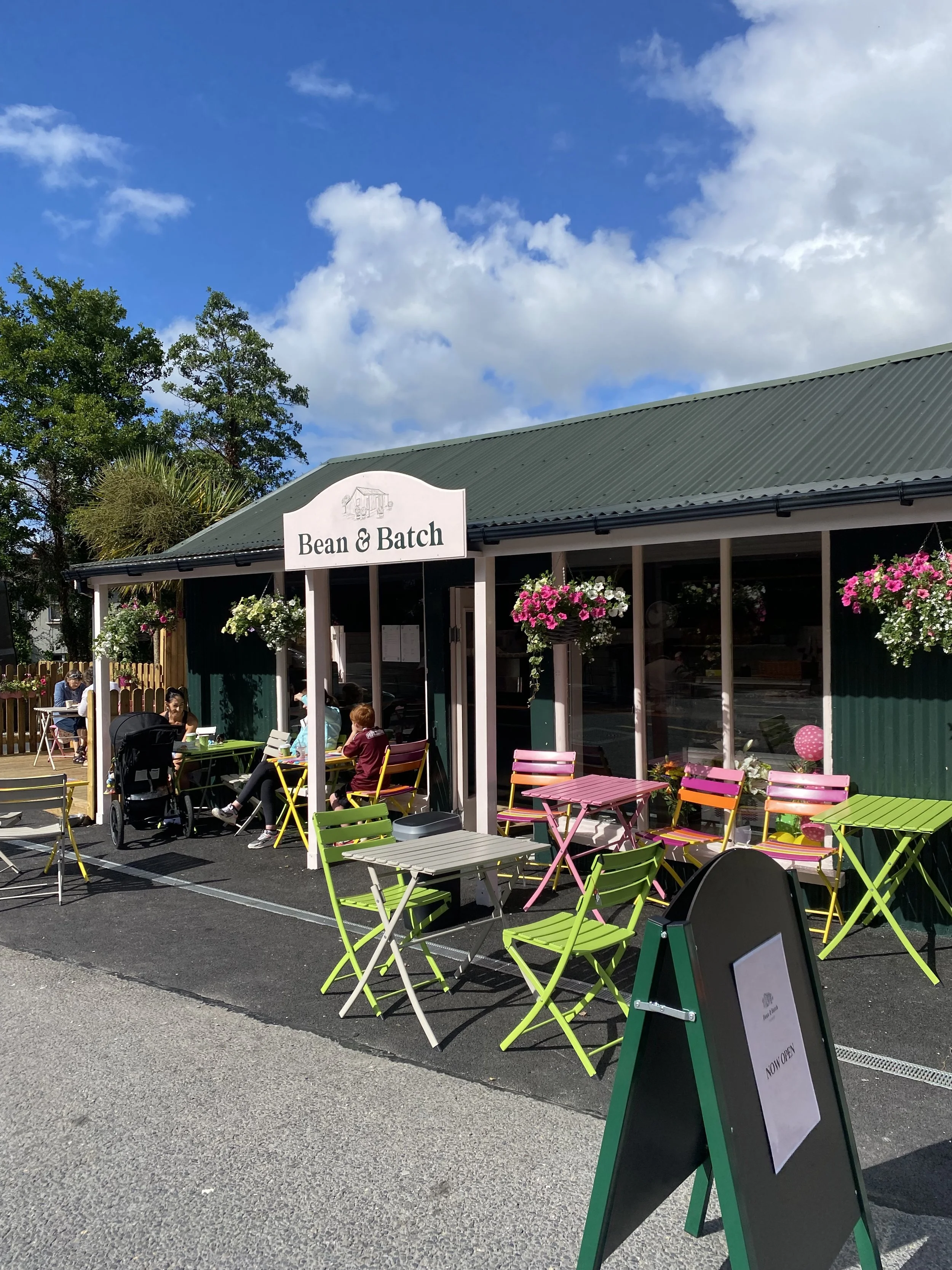 pretty coffee shop on the side of the road