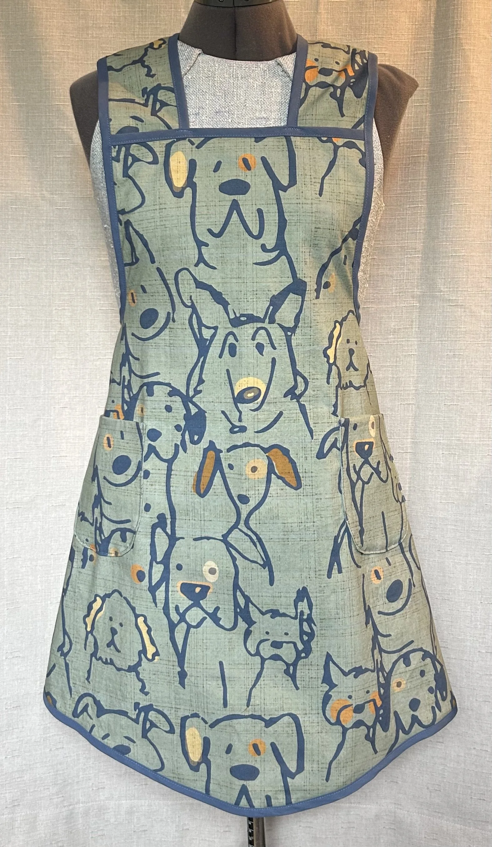 Primo Print Cooking with Gas Apron: Oh, Doggie!