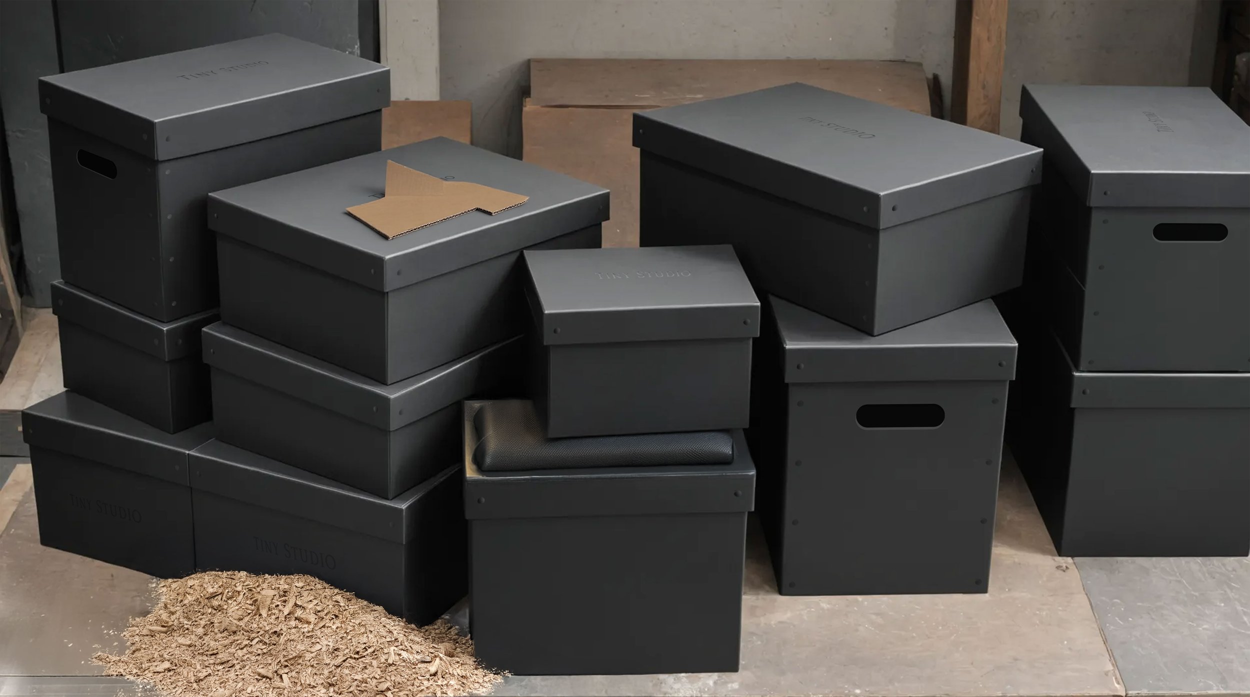 Storage solution for your craft, Visual identity and product design for Tiny Studio by TBD To Be Designed.