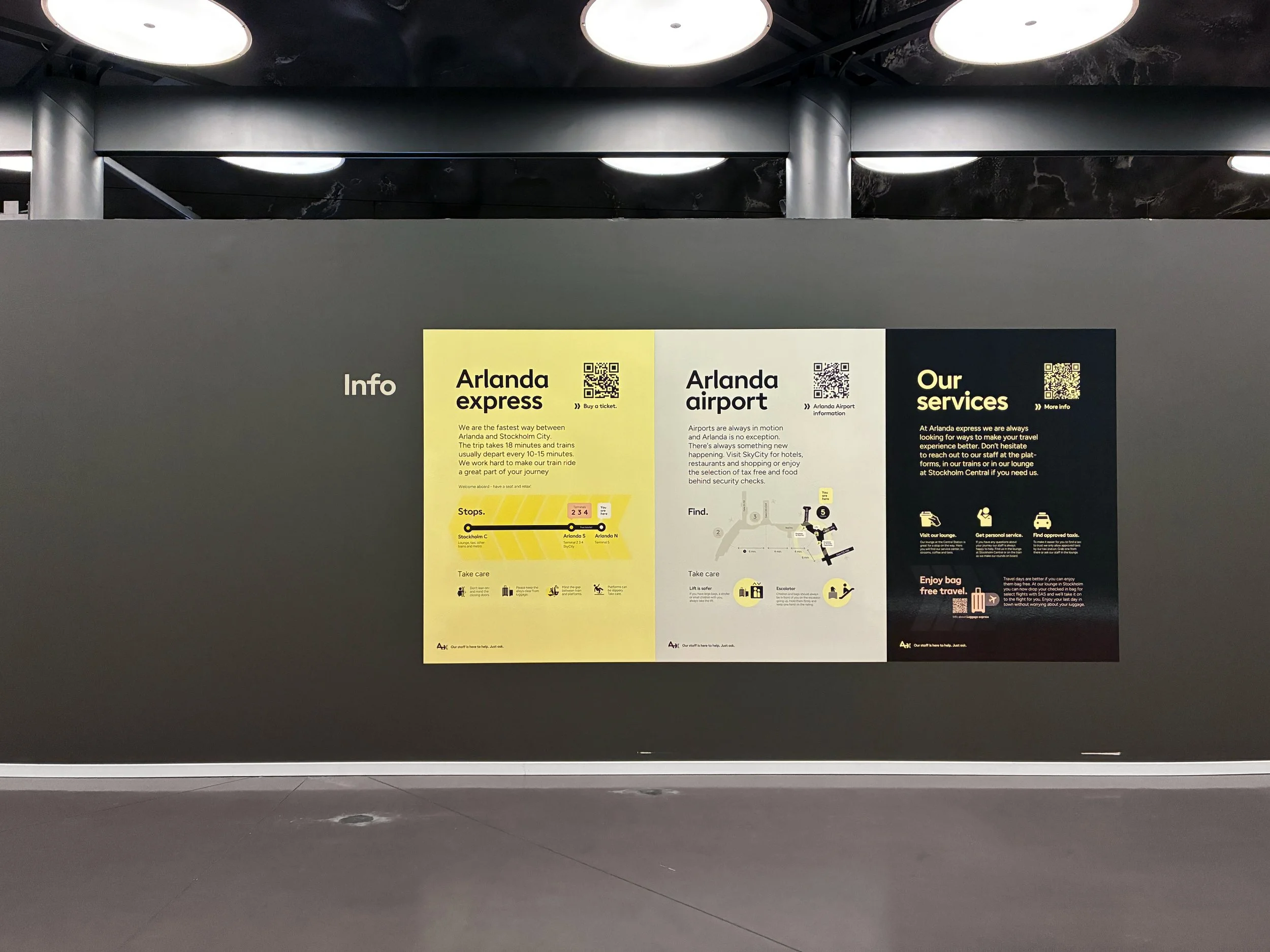 Even in busy times we need to guide with a branded voice. Experience design and visual identity by TBD To Be Designed.