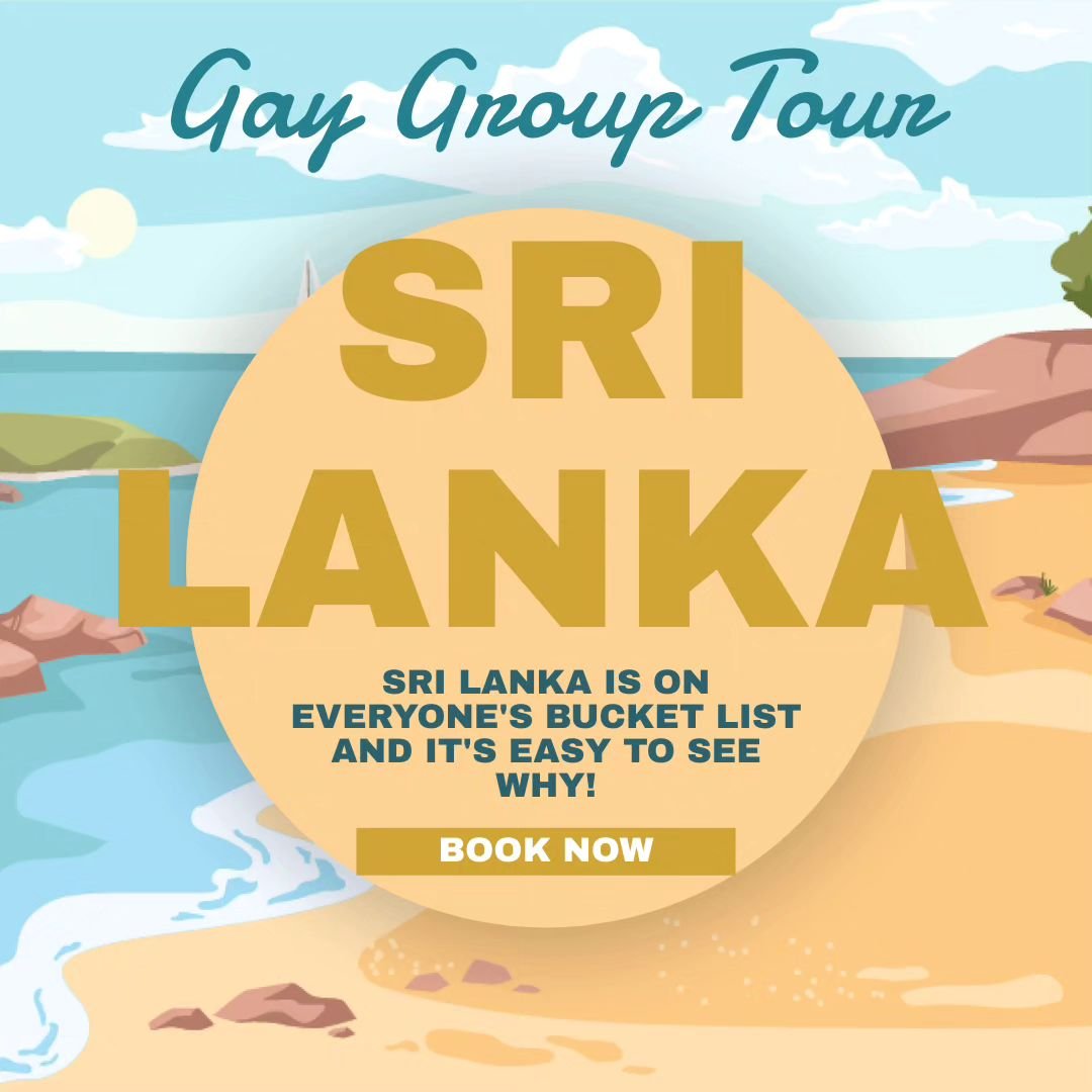 🌴 Join us on an exhilarating journey through the heart of Sri Lanka! Embark on a small gay group tour like no other as we traverse through the vibrant streets of Negombo, where the colors and aromas will instantly captivate your senses. 😍

Next sto