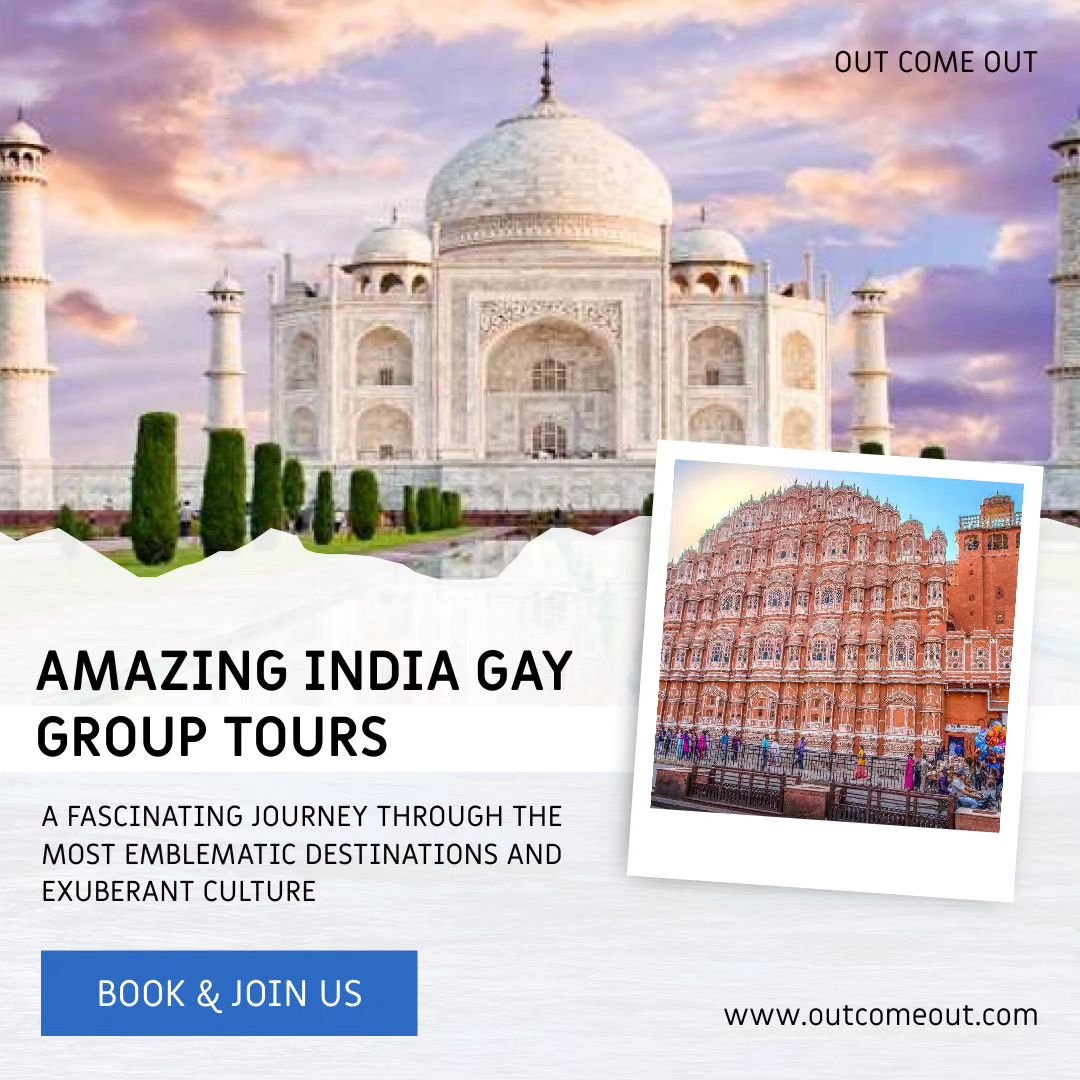 🧳 Explore the vibrant culture and majestic heritage of Northern India on our immersive gay group tour.
Or delve into the serene landscapes and rich traditions of Southern India, experiencing its tranquil beauty and diverse cuisine.
Join us for an un