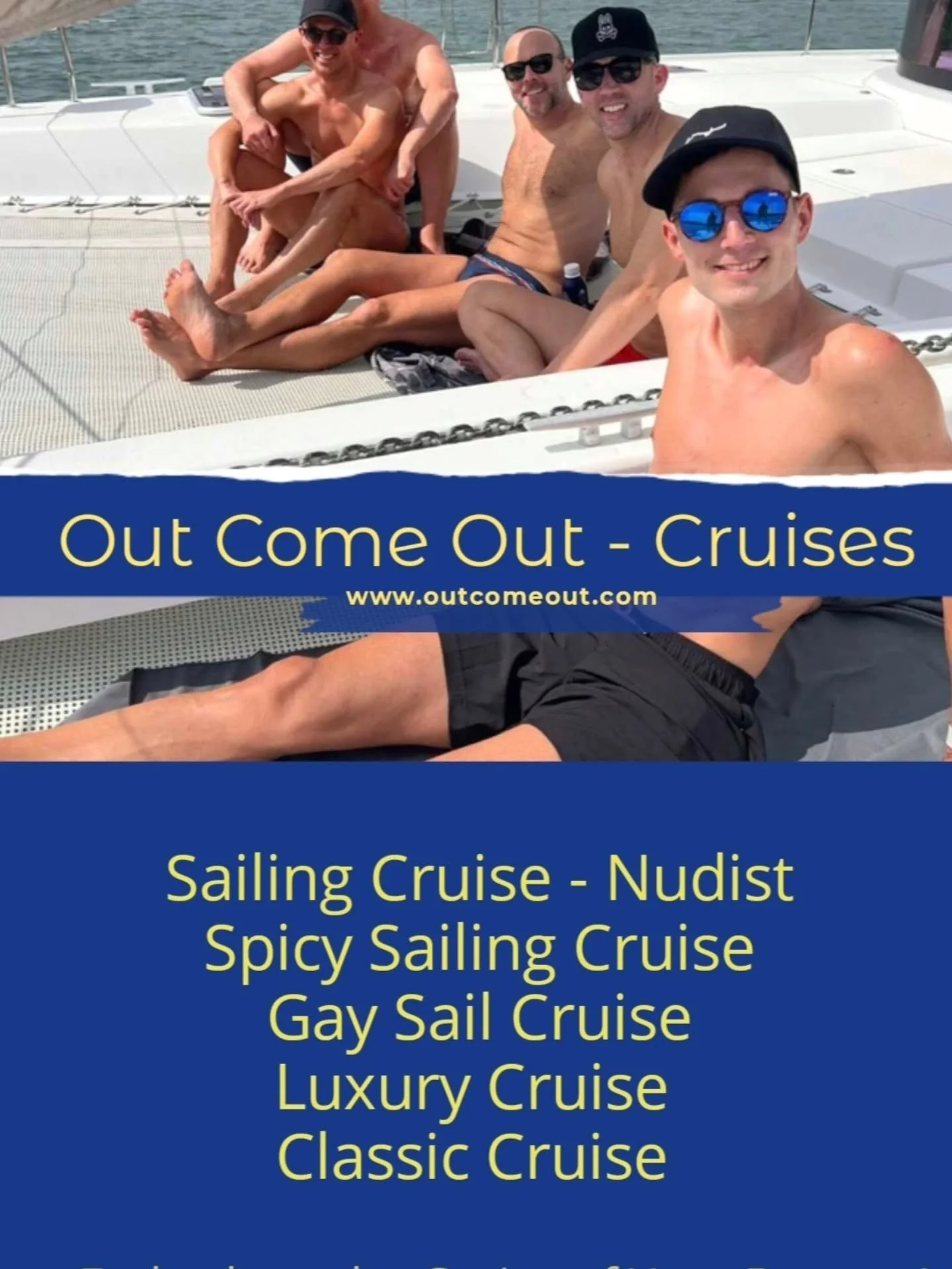 🌈🚢 Cruise season is ON! Now you can explore and book the best gay cruises directly at www.outcomeout.com or link in bio 💦✨🌈

From classic to luxury, from men-only clothing optional and nude cruises to the extra spicy ones 😏 &mdash; we&rsquo;ve g