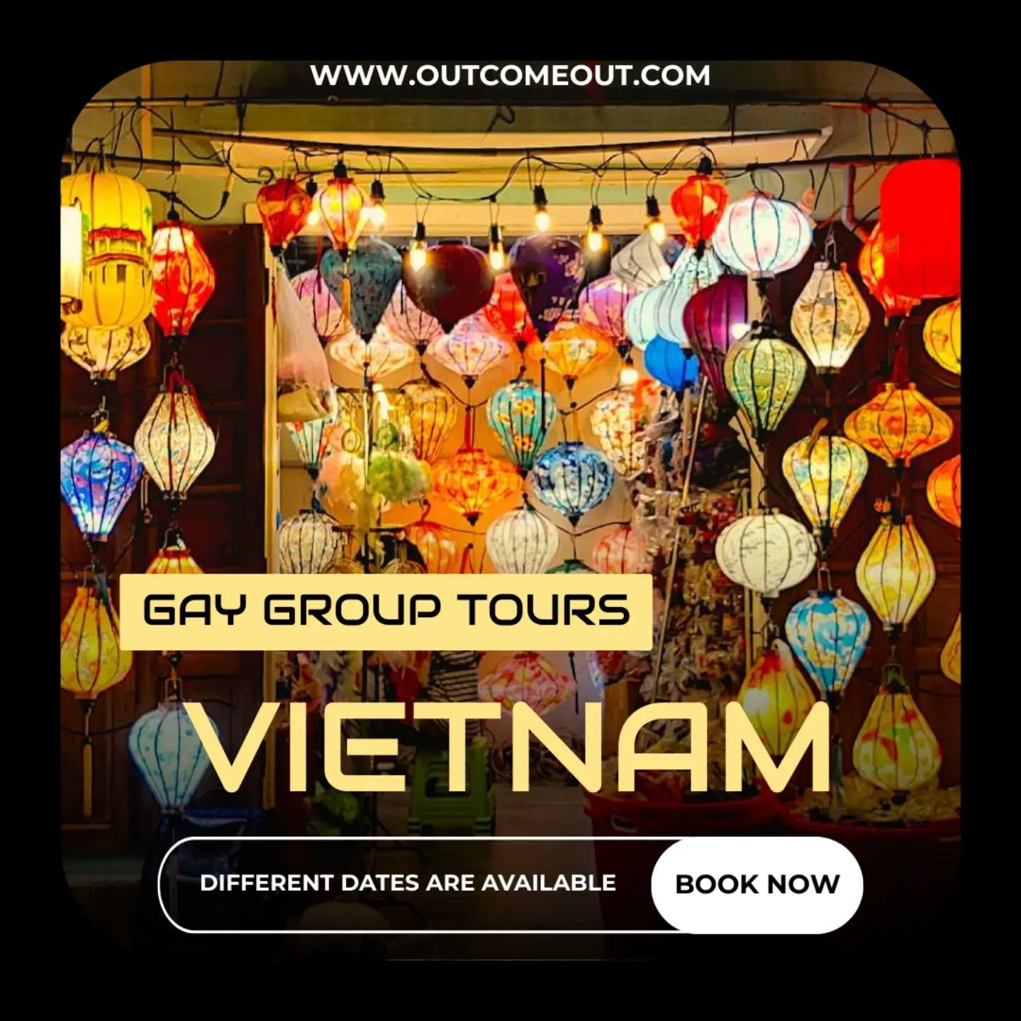 🏳️&zwj;🌈 Incredible Days Exploring Vietnam 

😍 Embark on an unforgettable journey through the heart of Vietnam on our exclusive group adventure! 

From the buzzing streets of Ho Chi Minh City, to the timeless charm of Hoi An, the vibrant energy of