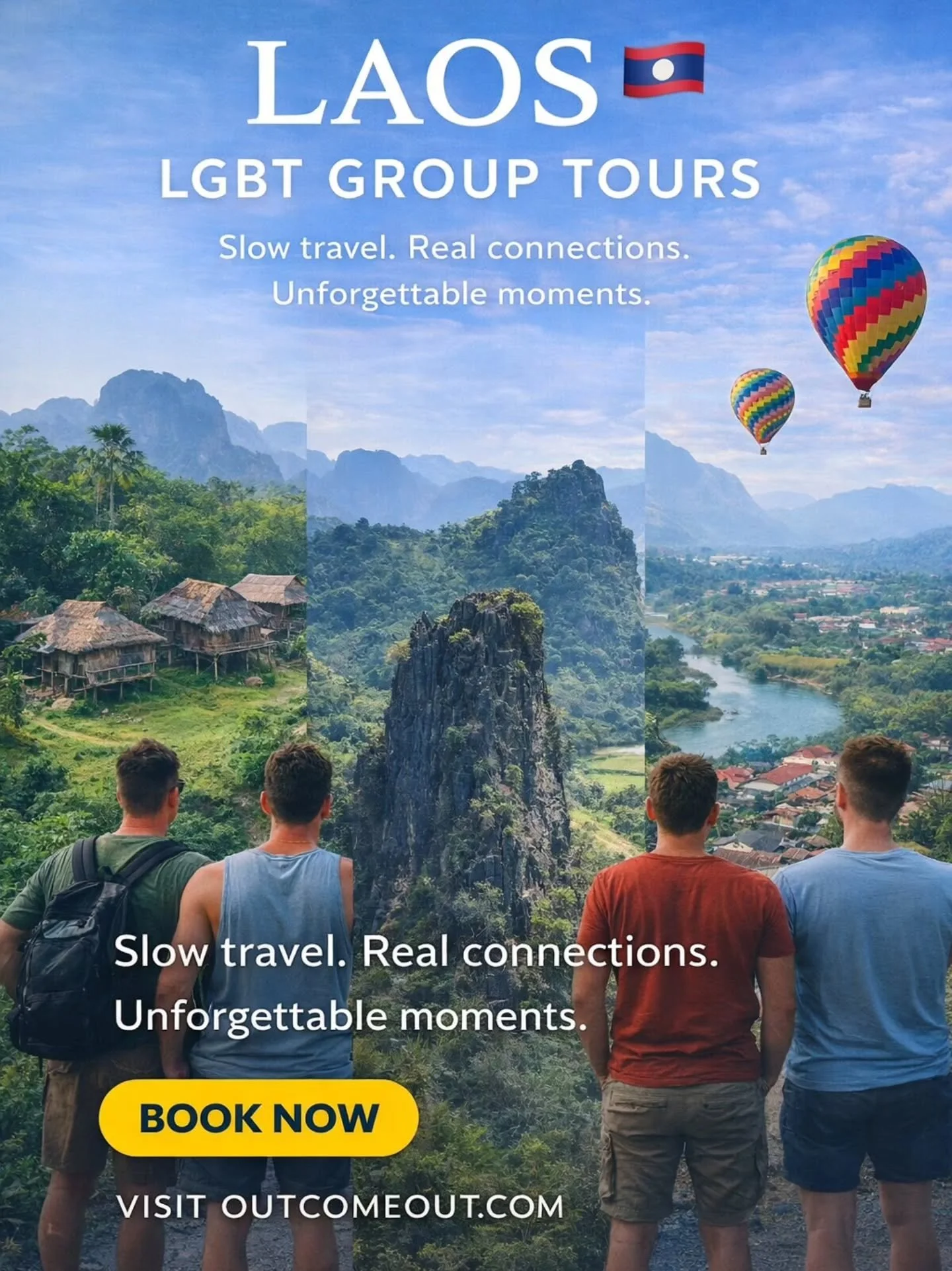 Laos is calling 🇱🇦✨
and honestly&hellip; it&rsquo;s one of those places that just hits different 🌿

We&rsquo;ll wander through the chilled streets of Luang Prabang 🛕
float around the lagoons in Vang Vieng 🚣&zwj;♂️🌄
and soak up the slow vibes in