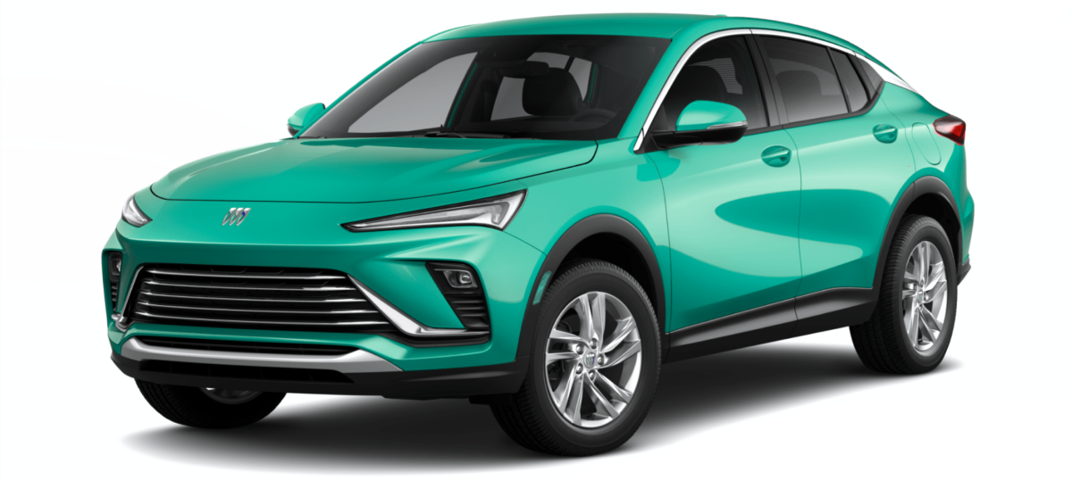 A teal-colored modern compact SUV with sleek design, daytime running lights, and alloy wheels, positioned on a white background.