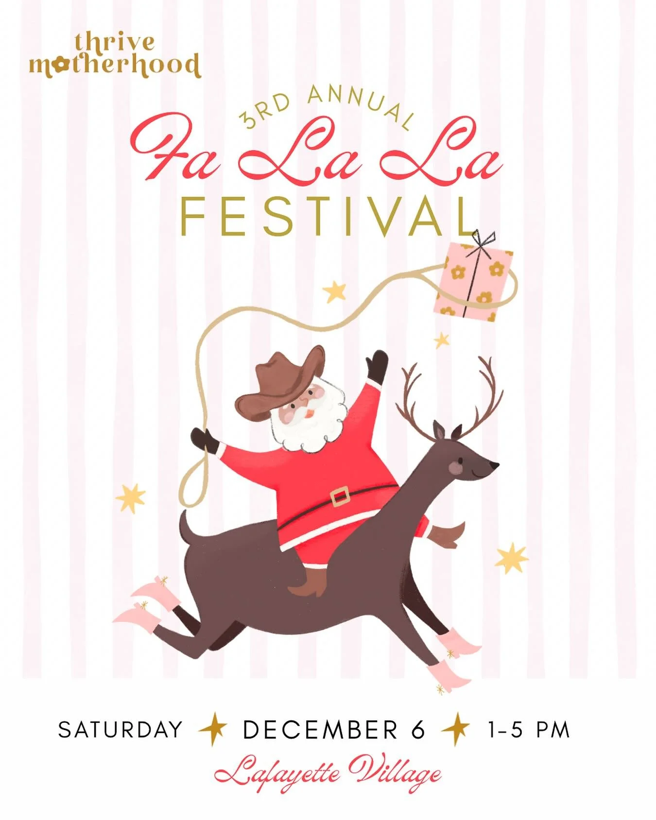 Come ring in the holidays with us at our 2025 Fa La La Festival @lafayettevillage in North Raleigh!
This year our festival will be bigger and better. We are including a curated group of vendors to help with all of your holiday shopping, lots of free