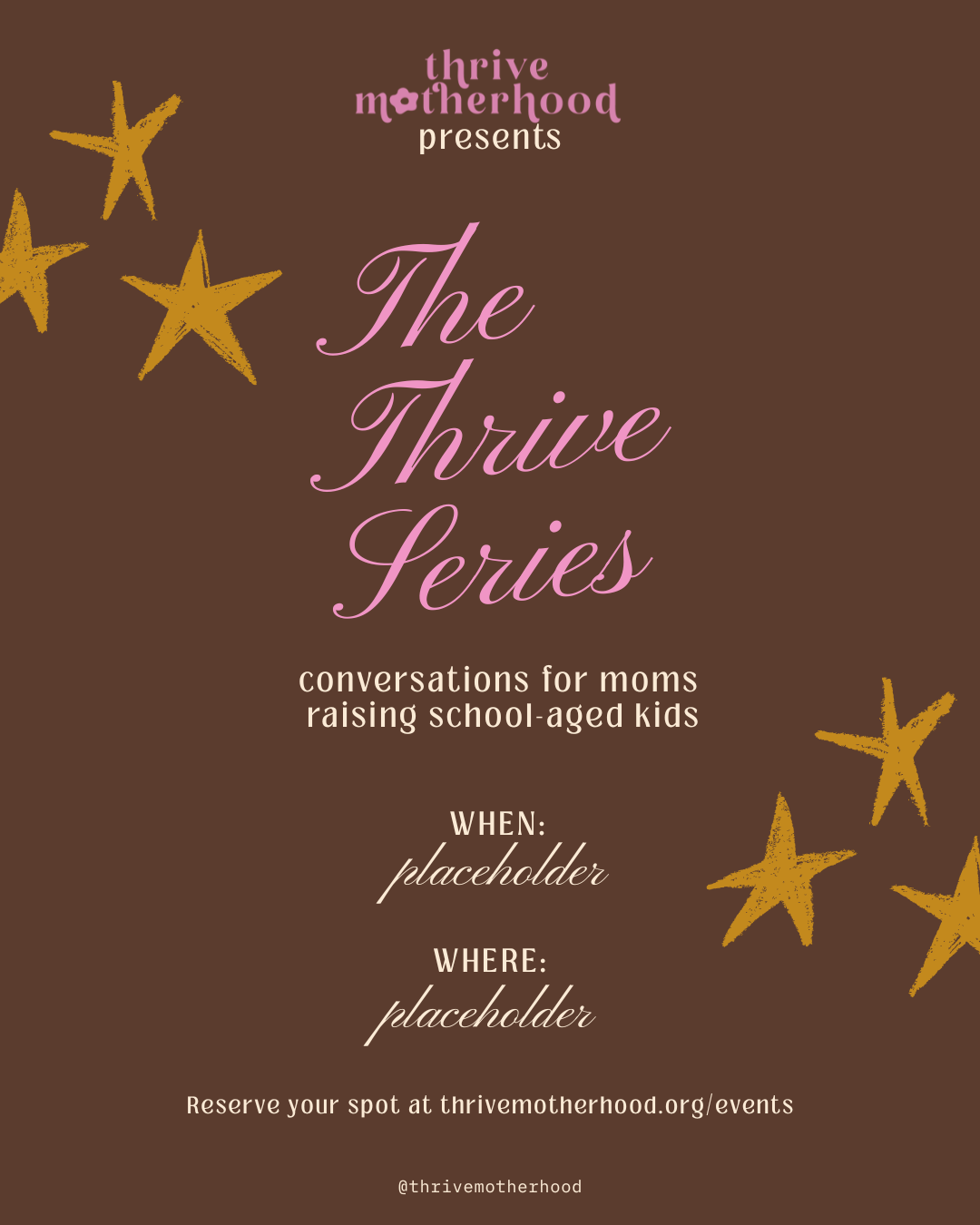 The Thrive Series 2026