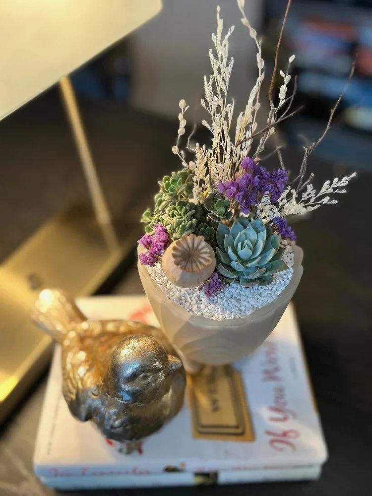 Living Succulent Centerpiece Workshop
