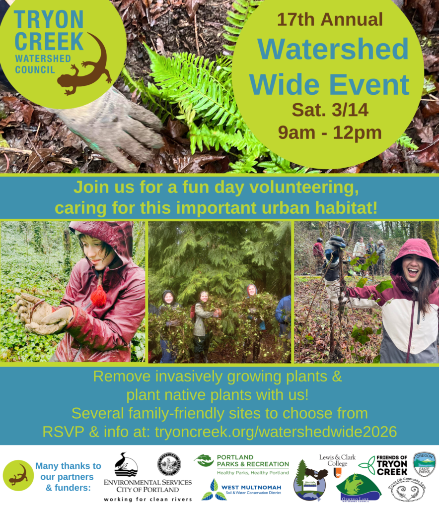 Watershed Wide -Volunteer Land Tending