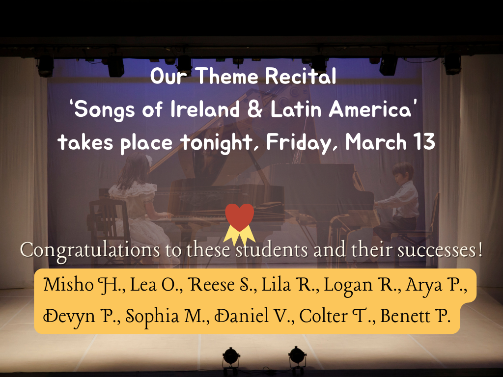 March 13, 2026: Friday Medley