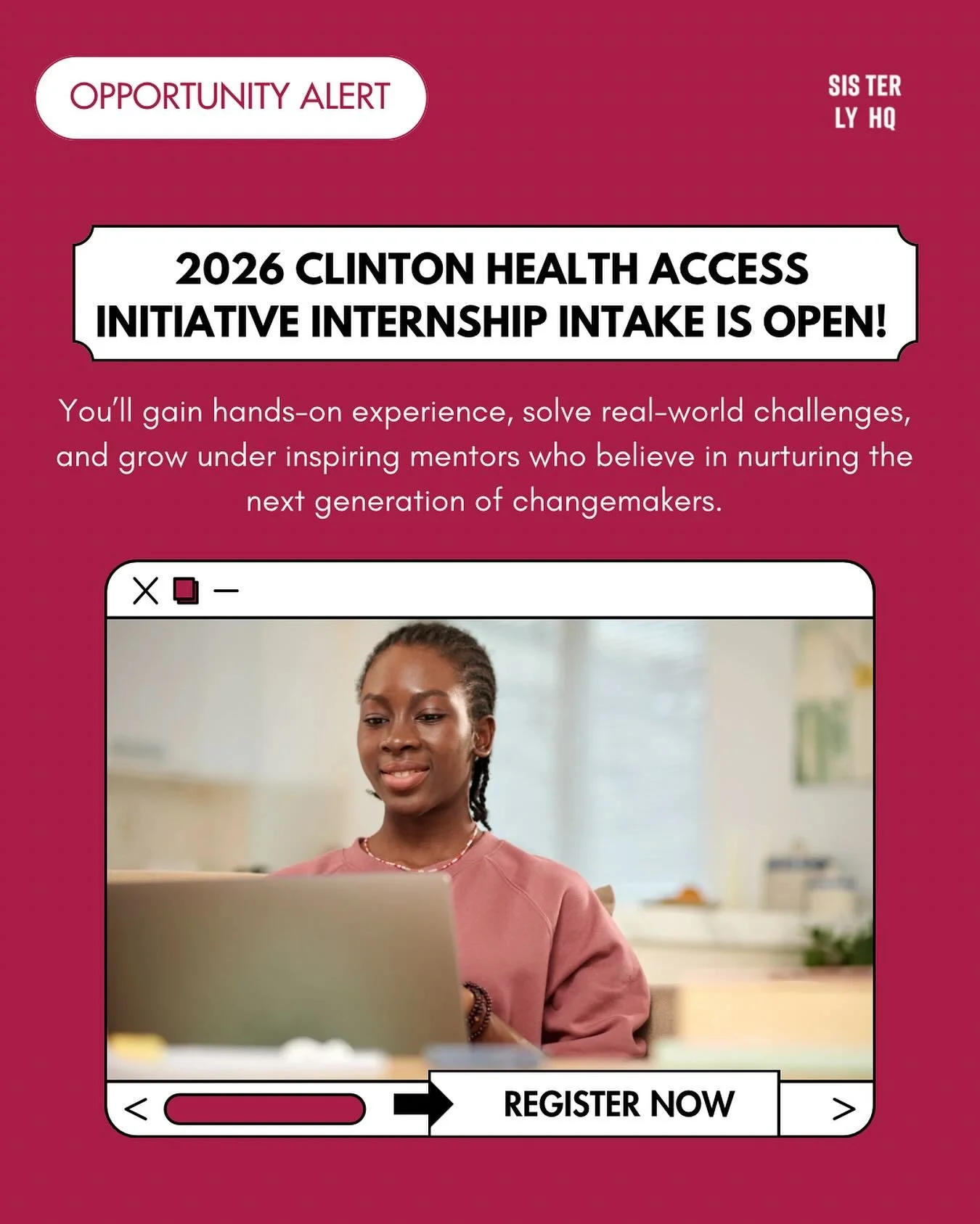 @chai_globalhealth  is looking for passionate, curious, and driven students ready to contribute to meaningful work that saves lives and strengthens health systems around the world.

Whether you&rsquo;re a public health student, business major, or res