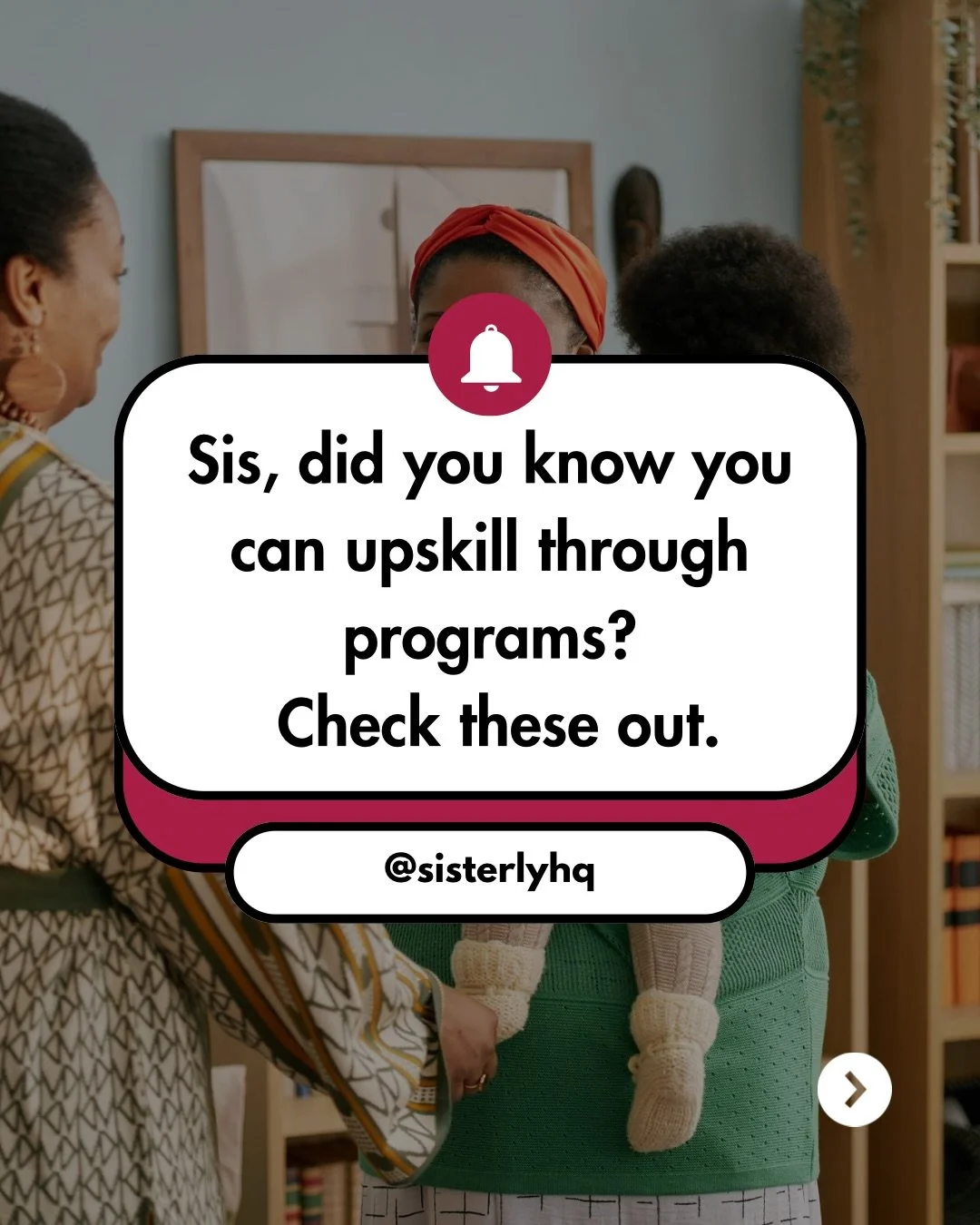 Sis, if you&rsquo;ve been thinking about learning new skills or advancing your career, this is your reminder that there are programs designed to help you grow. ✨

From tech and leadership programs to professional development opportunities, these init