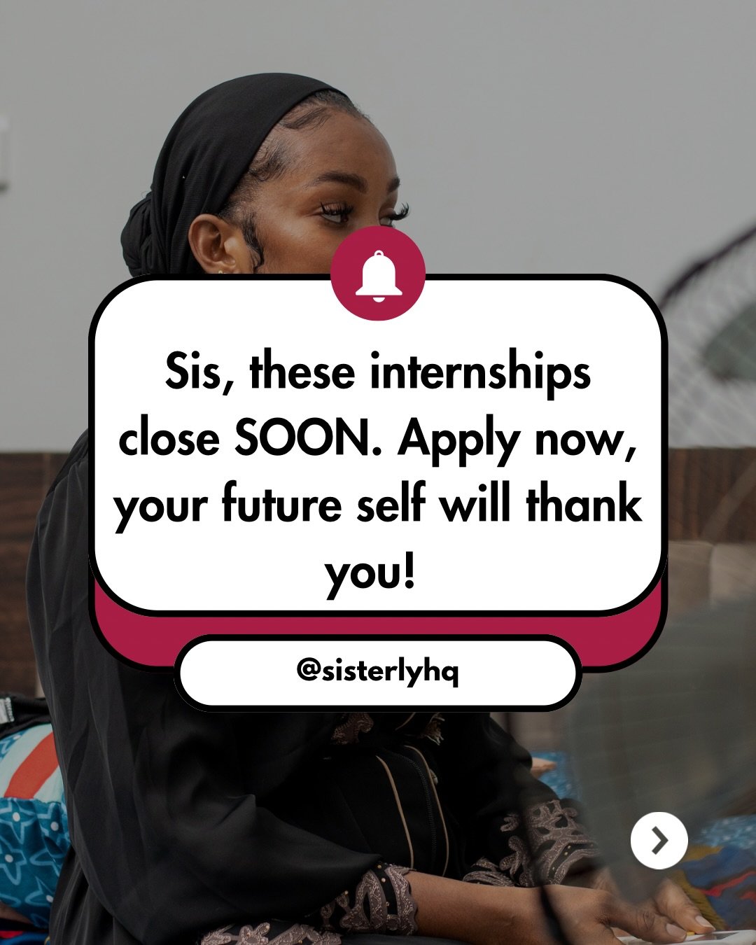 Sis, these internship opportunities are closing in April, this is your gentle (but urgent) nudge to stop saving and start applying. 👀✨

If you&rsquo;ve been waiting for the &ldquo;right time,&rdquo; this is it. One application today could literally 