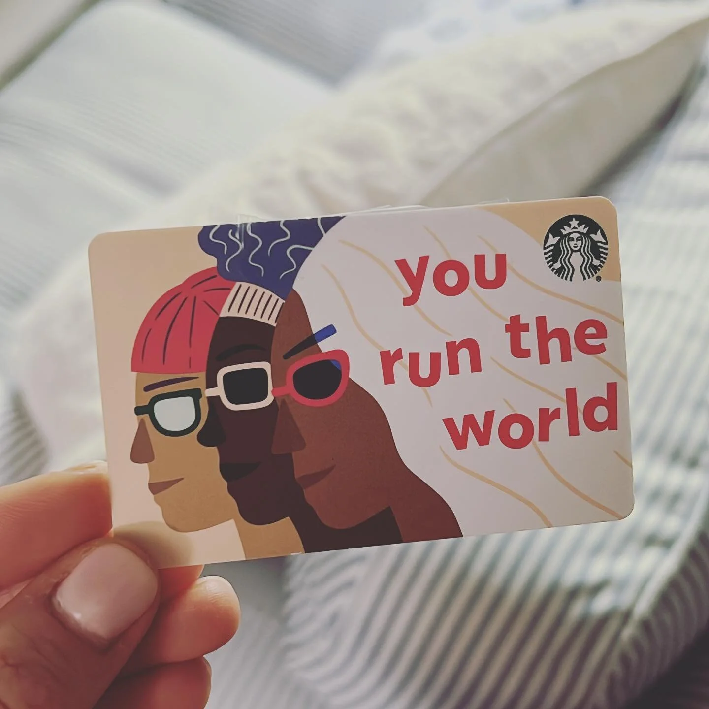 When your aunt gets you the most appropriate and motivating gift card for being chosen as the @ncanaofficial student representative. Now I&rsquo;ll be singing @beyonce the rest of the day and I&rsquo;m not even mad. Who run the world? Girls 💁🏼&zwj;