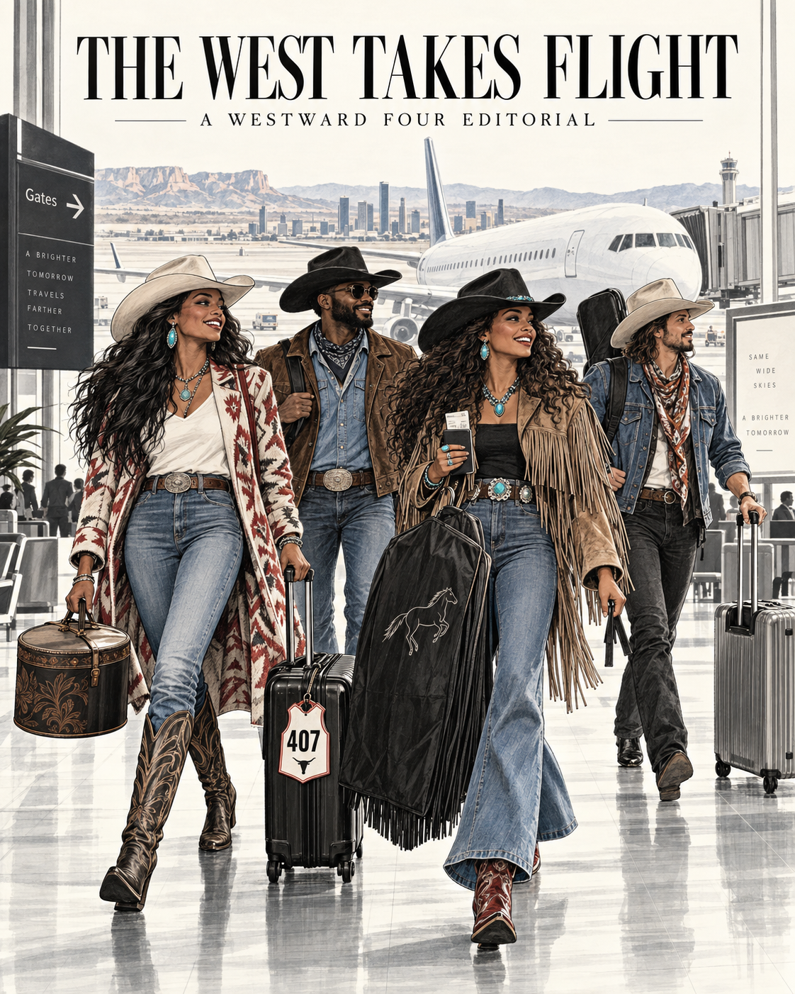 The West Takes Flight