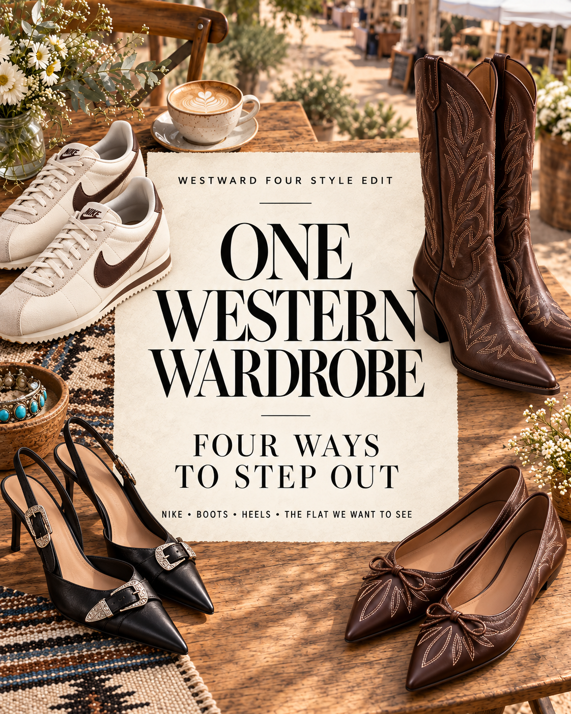 One Western Wardrobe, Four Ways to Step Out
