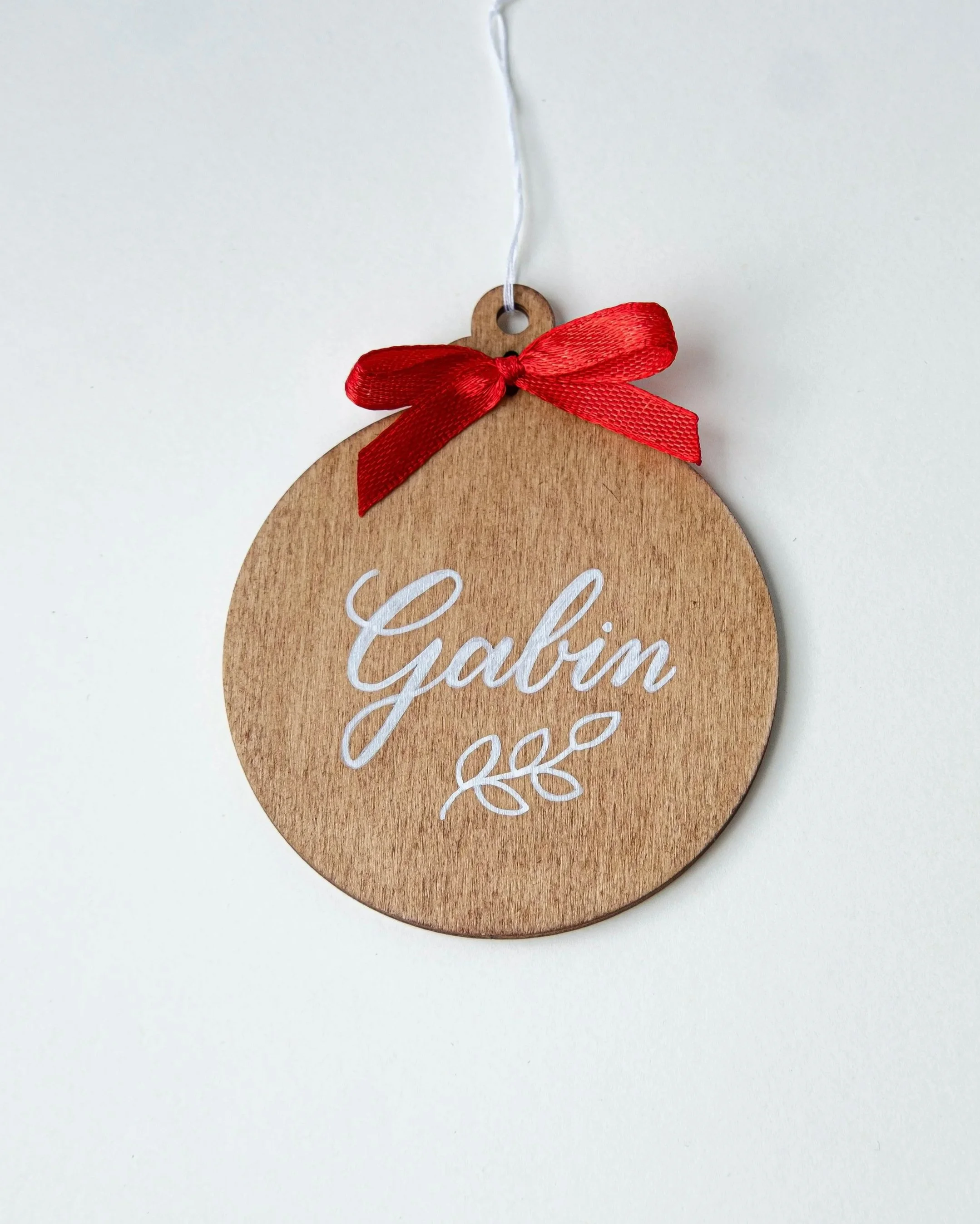 Suspension de Noël - Bois