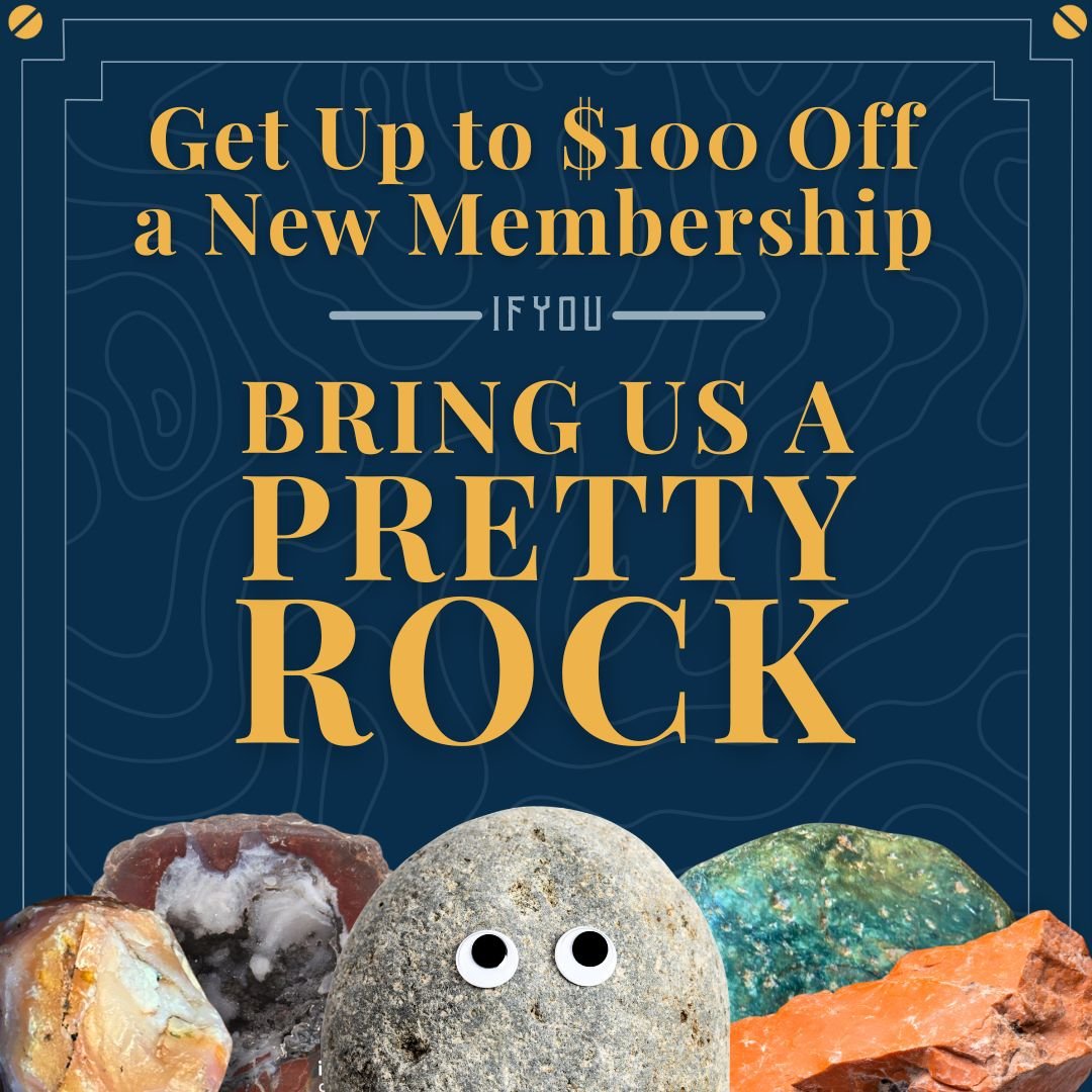 The “Bring us a Pretty Rock” Membership Promotion + Extremely Serious Terms &amp; Conditions 