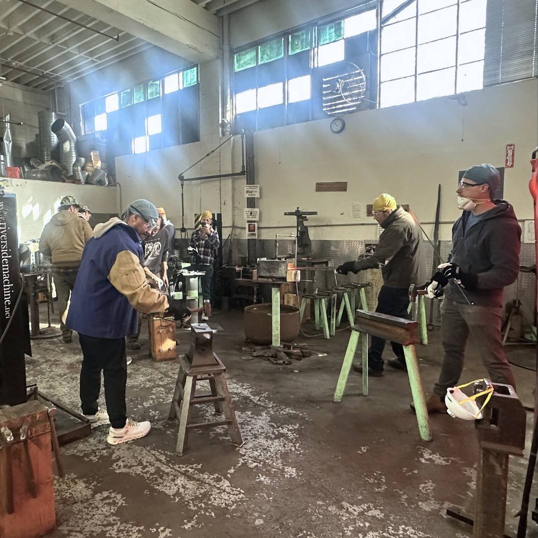 metal shop blacksmith welding blacksmithing metal fabrication casting portland oregon makerspace classes