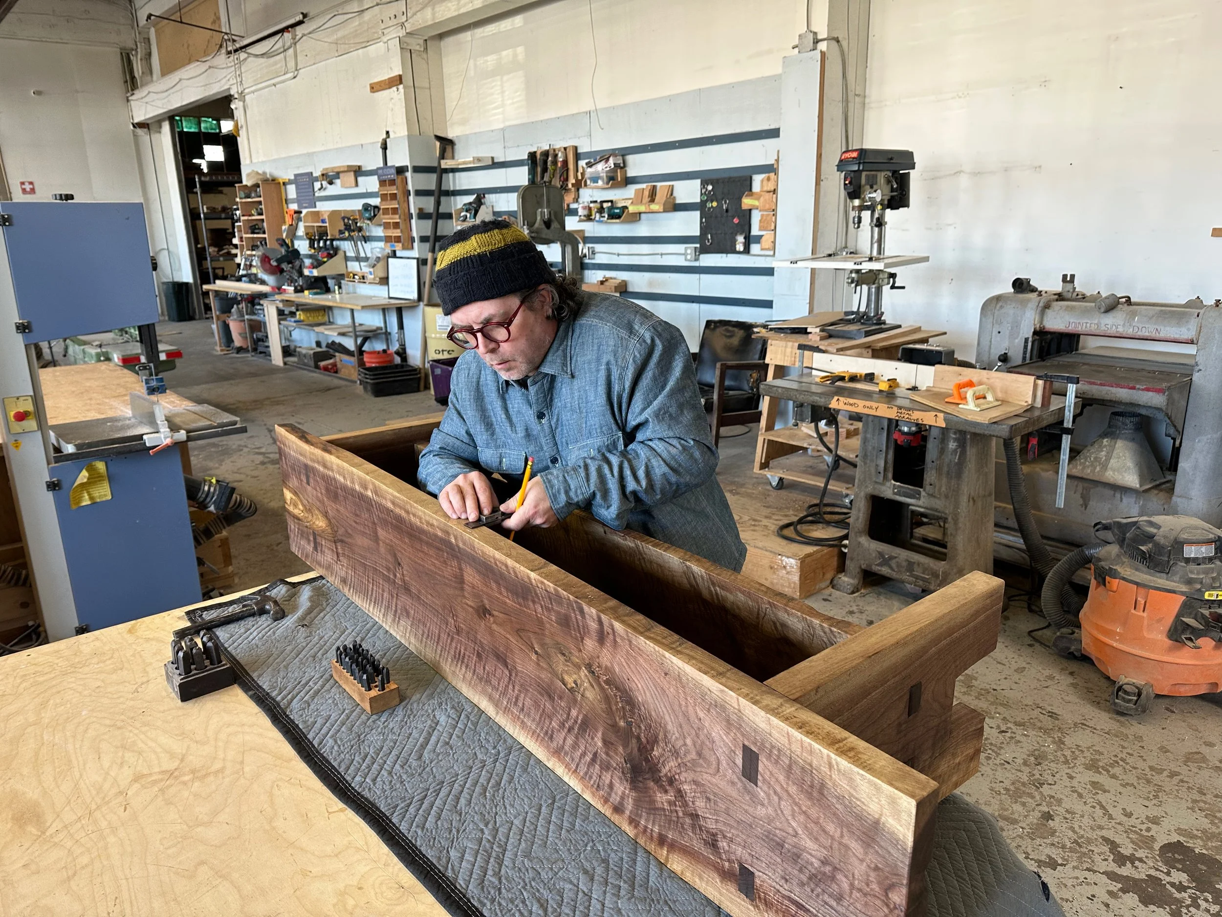 Our carpenters and bespoke furniture makers welcome commissions