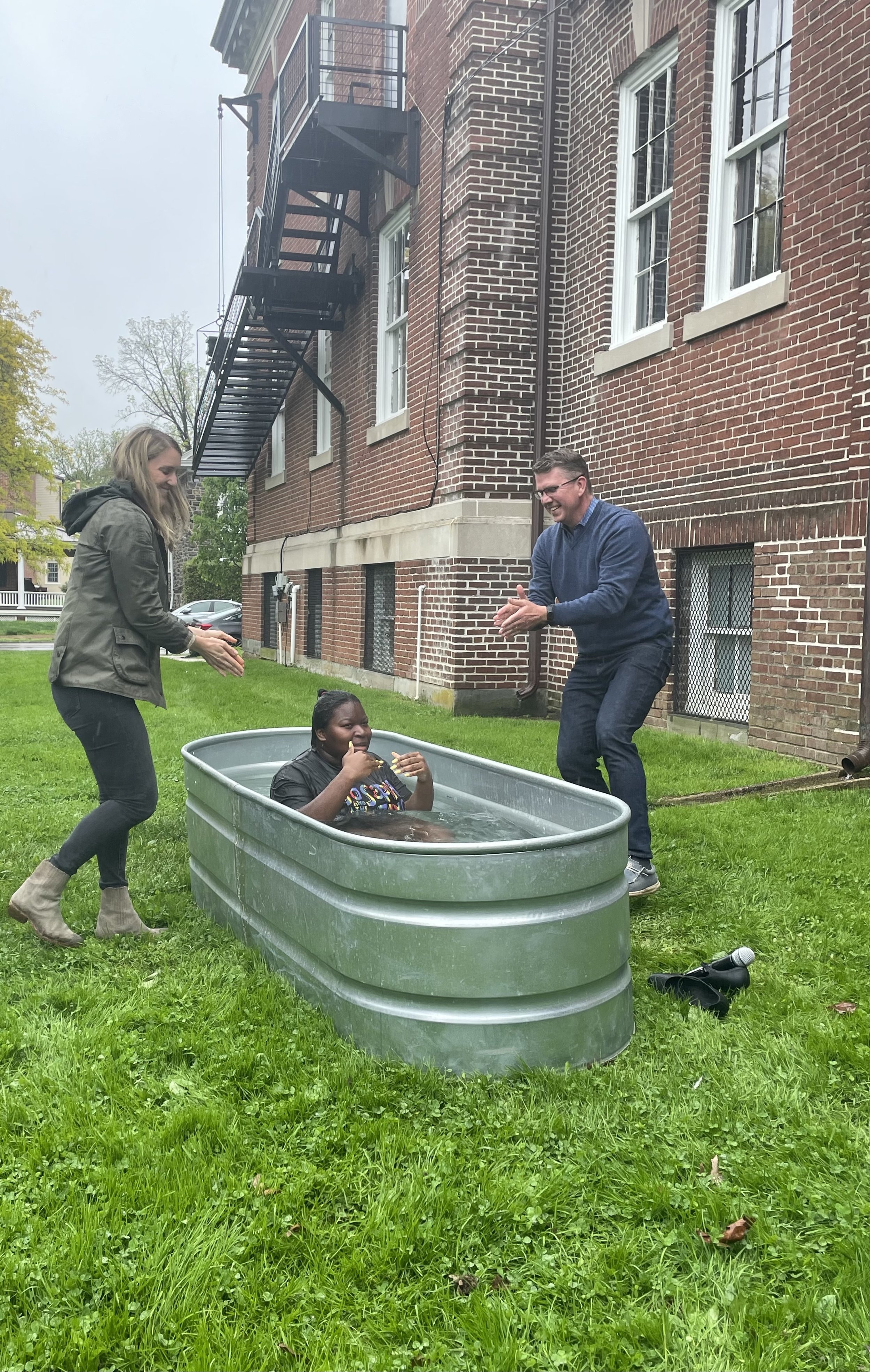 Ania's (WCU Student) Baptism