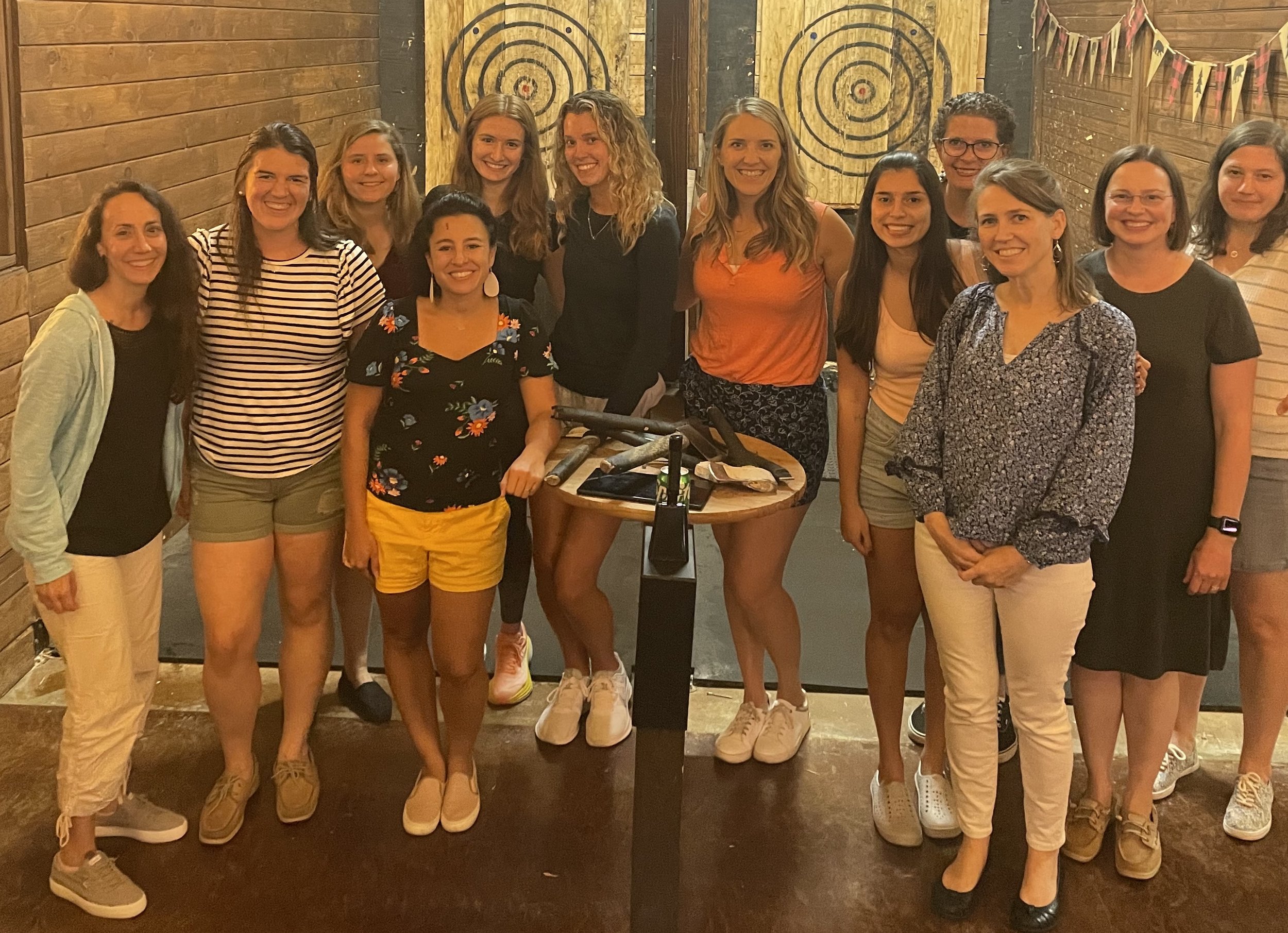Women's Axe Throwing Event