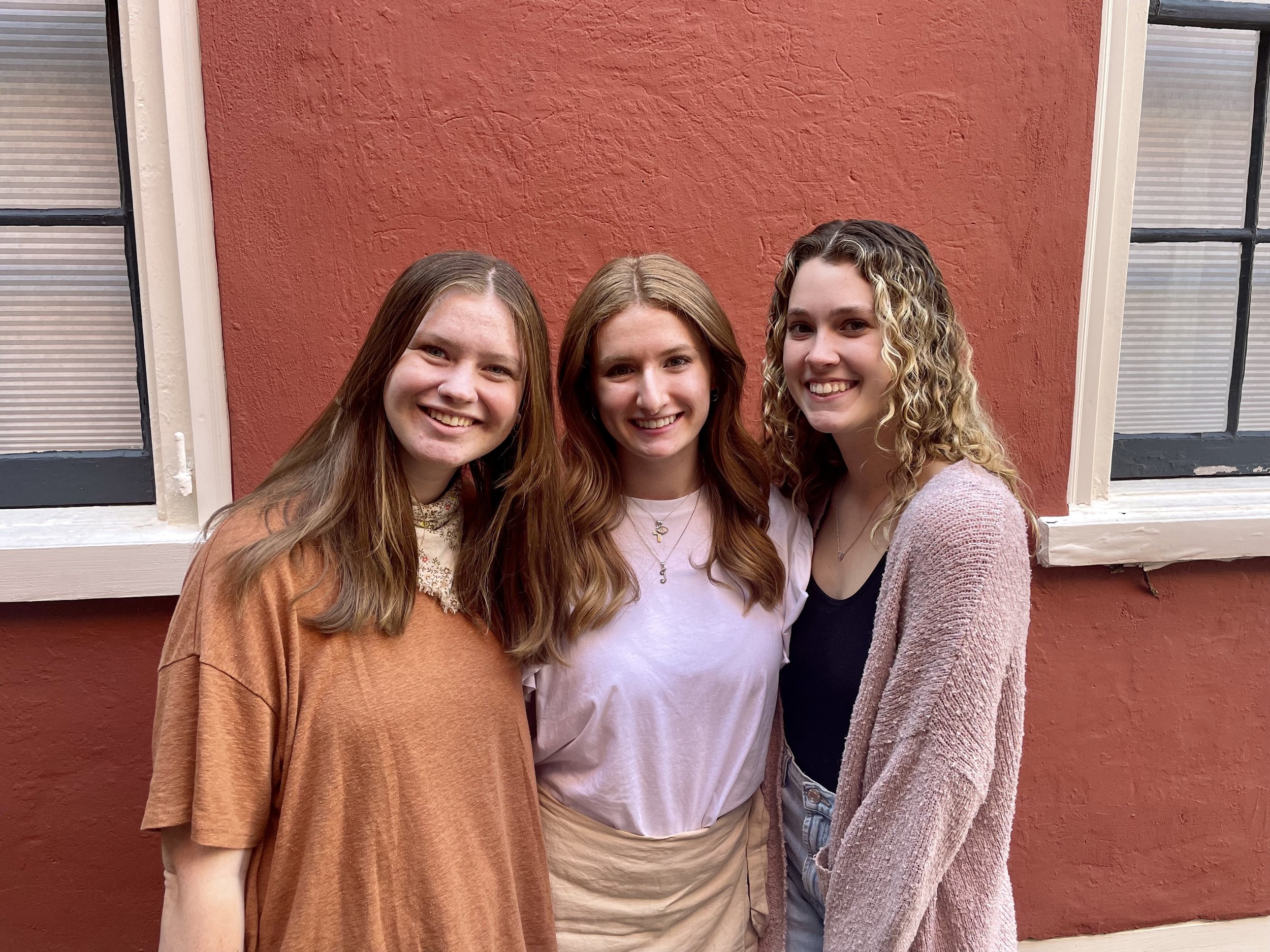 Our first internship program with Emma, Dora, and Hannah (WCU & Penn State Students)