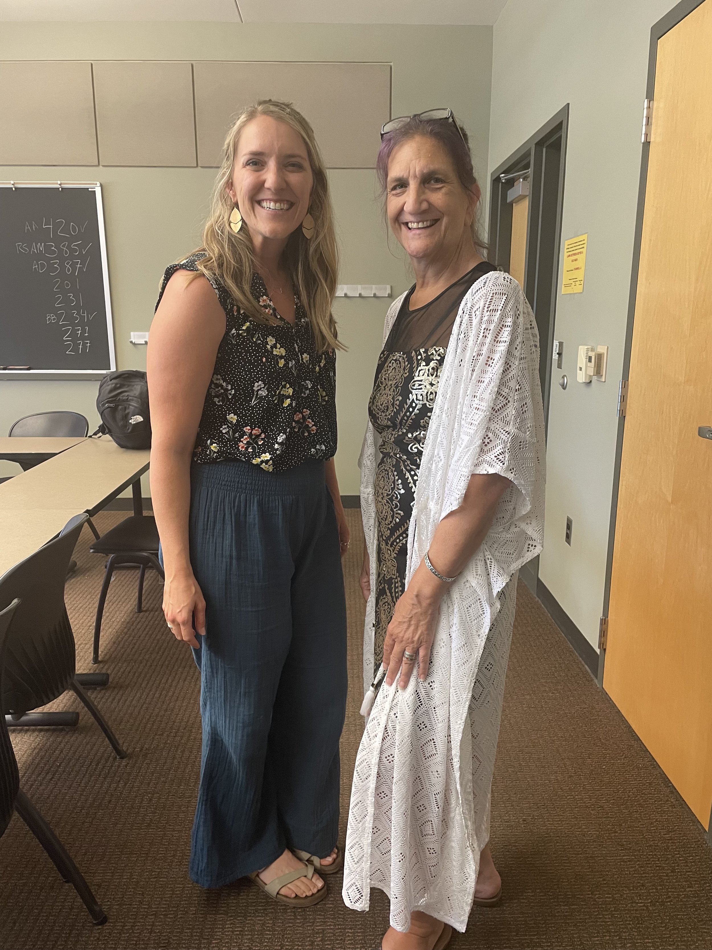 Dr. McGinnis, who led my counseling skills summer intensive