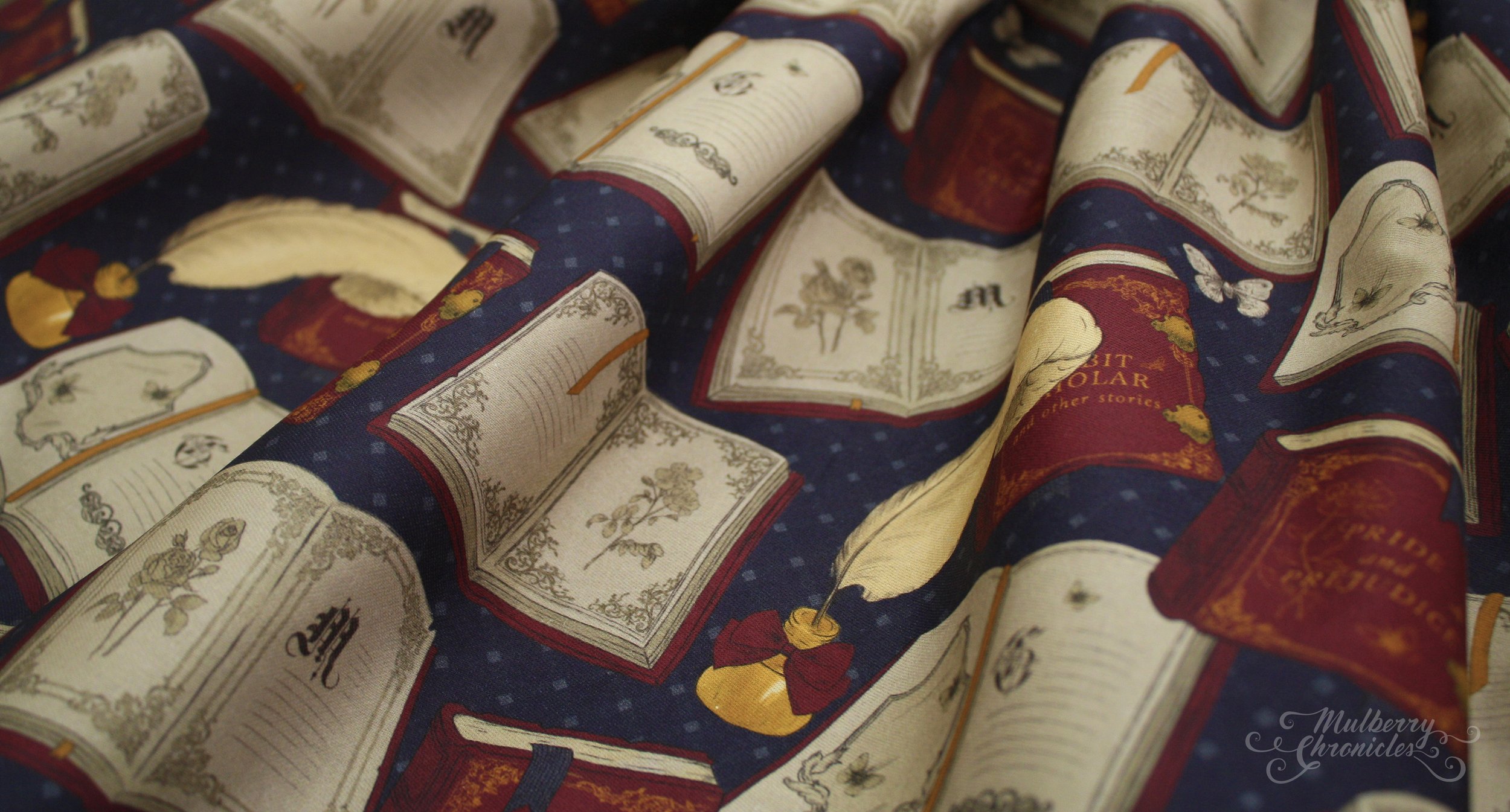 Book Textile Illustration
