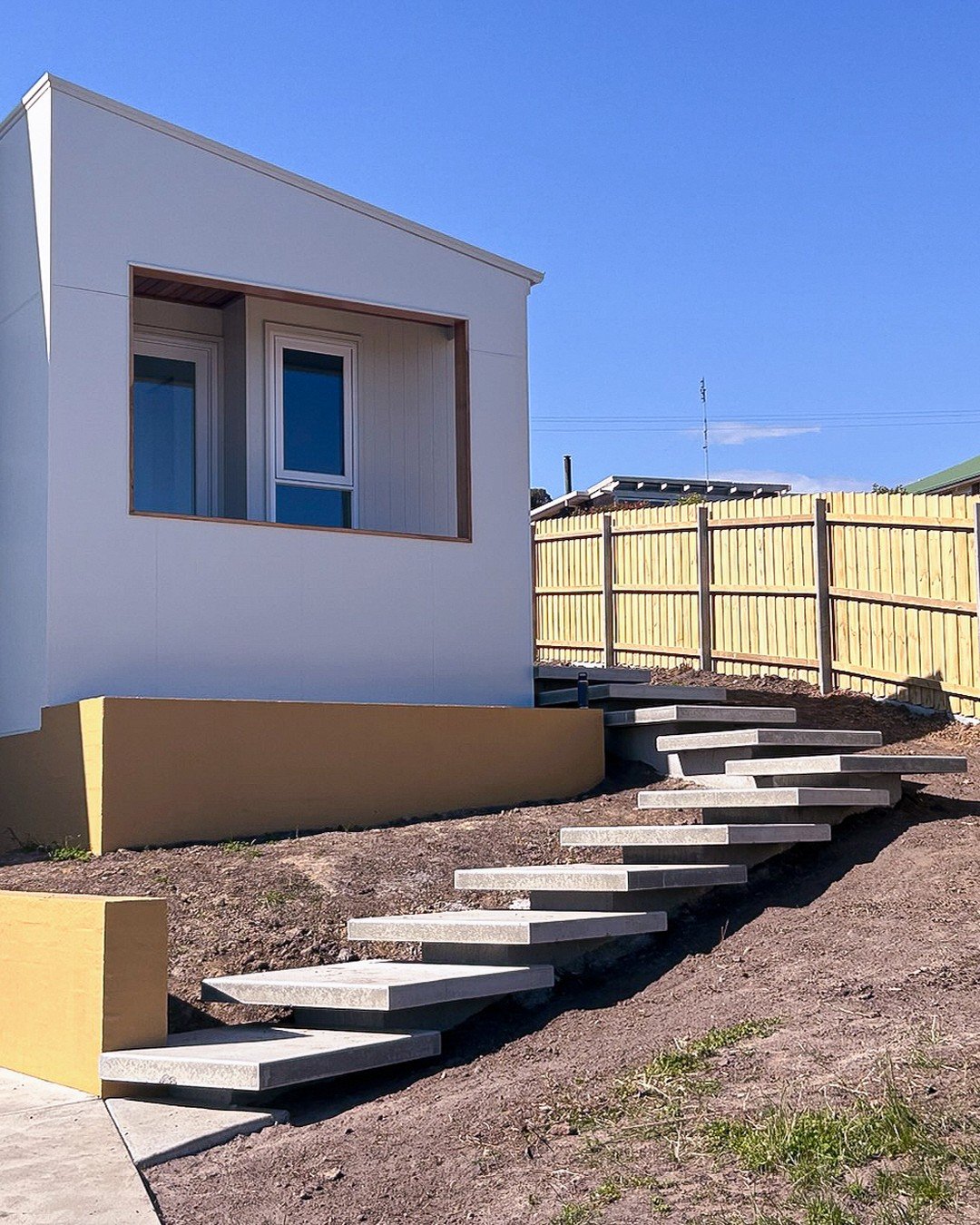 Exciting progress at our Lakes Entrance project with the floating steps taking shape!