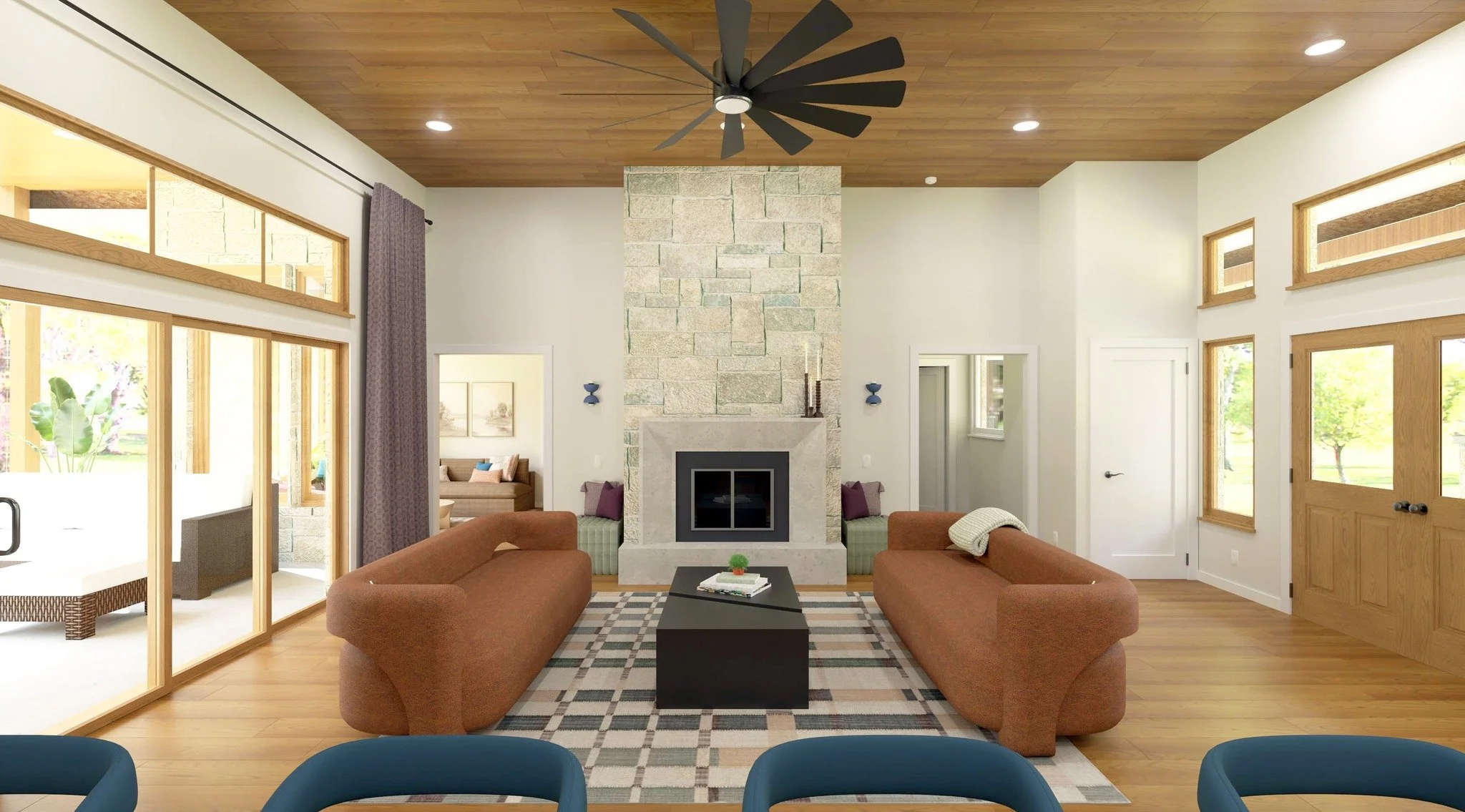 When a client mentioned she loved natural light, I knew we had to focus on it when designing her home. While she didn't think anything about the casual comment during our initial meeting, it stood out to me.

So I designed their home with a window in