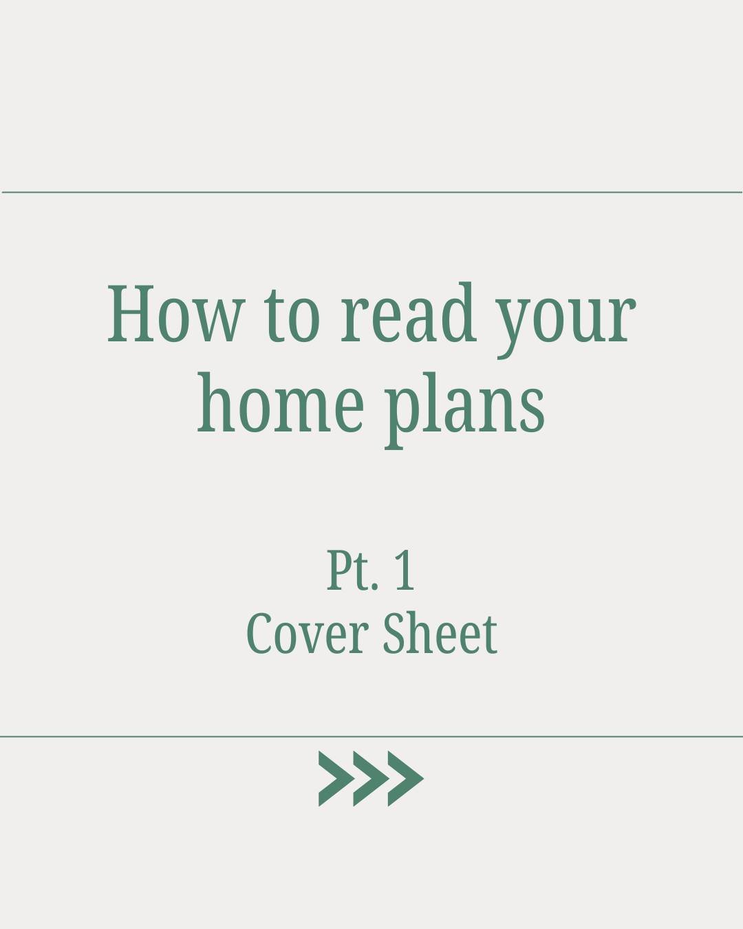 What's the point of the cover sheet in your set of home plans?

The cover sheet is a snapshot of your whole home build. It's the first page of your plans and give everyone (builders, subs, you, and anyone else) a clear starting point.

Typically you 