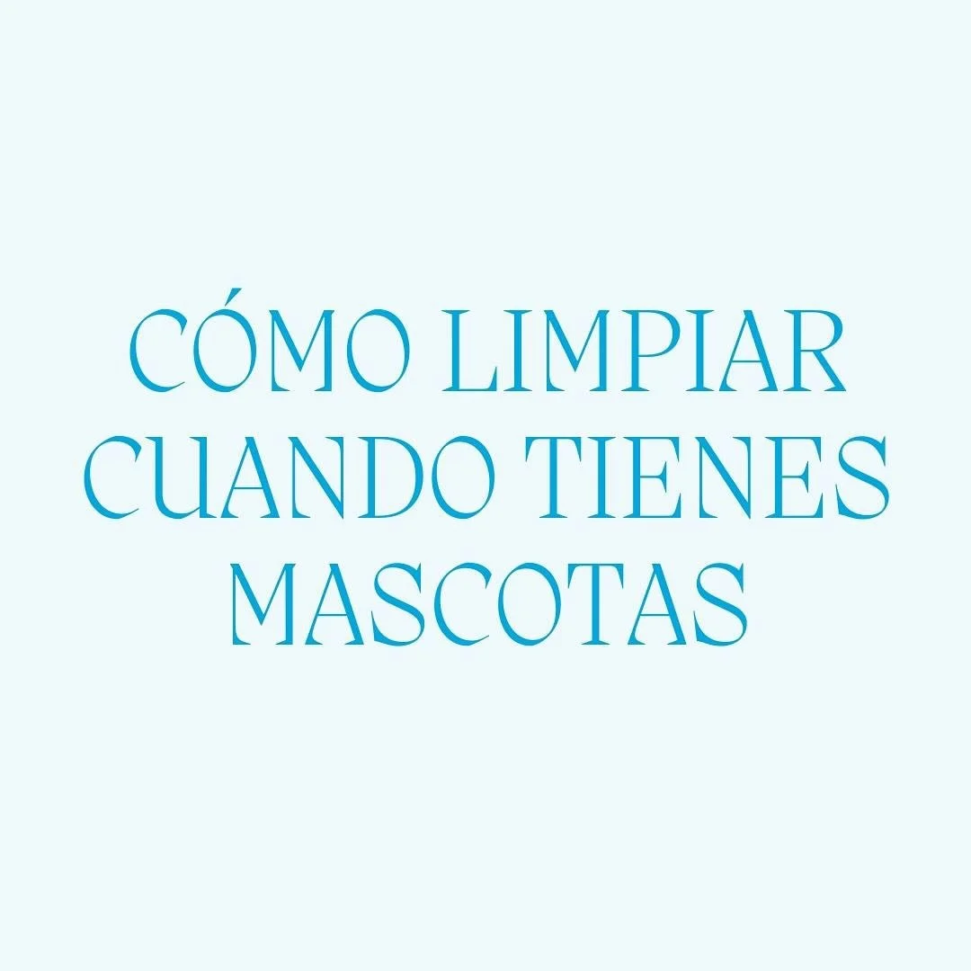 Tienes mascotas? 🐶🐈

Yo tengo a Nachito, as&iacute; que s&eacute; exactamente lo que significa limpiar con mascotas (&eacute;l tira mucho pelo!)😅

As&iacute; que aqu&iacute; te dejo mis tips para limpiar tu casa sin que sea un trabajo muy arduo! ✨