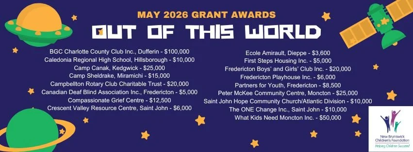 May 2026 Grant Awards