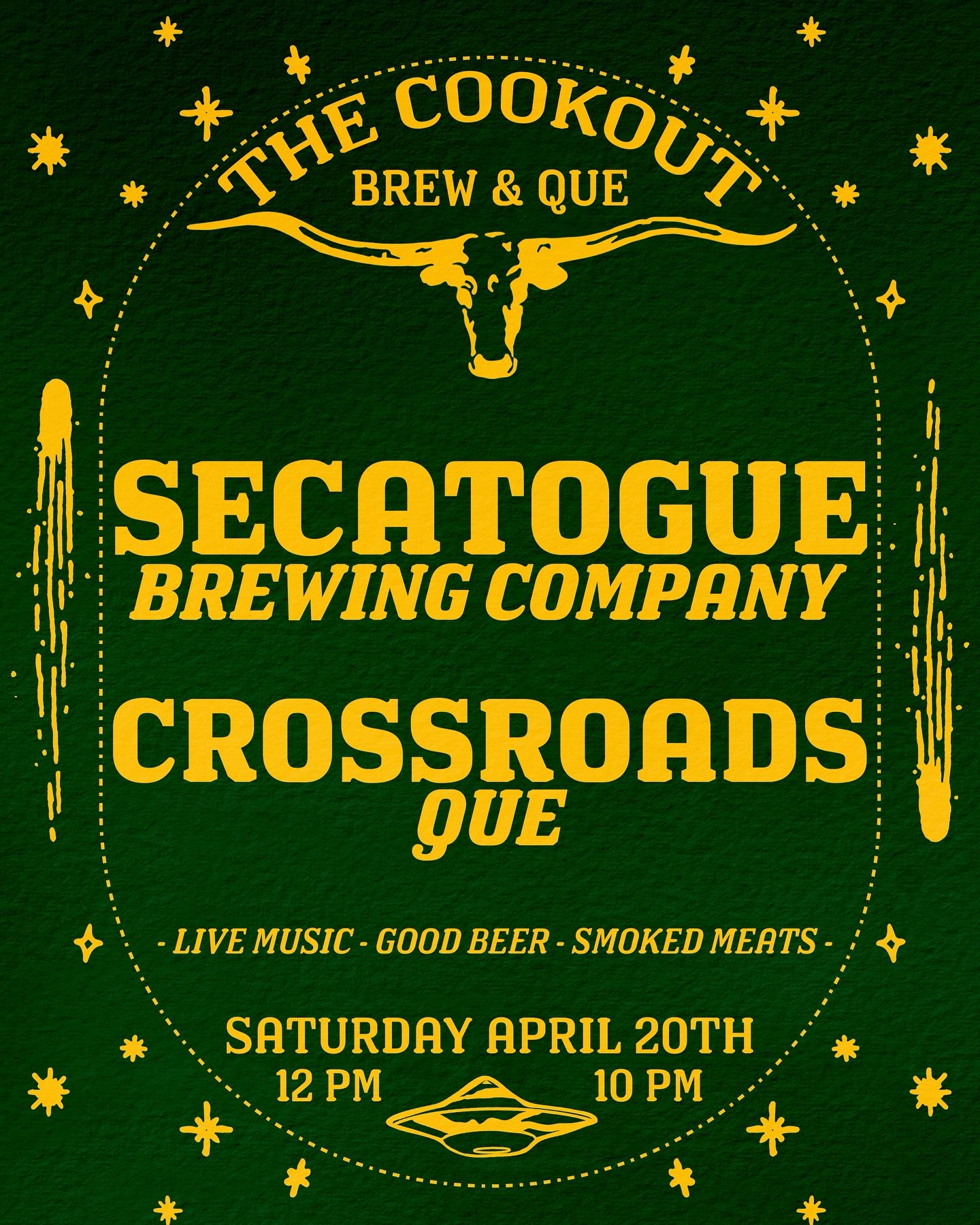 Tonight at 5pm and again all day Saturday, we are hanging with our friends @secatoguebrewingco. The team is feeling great after its debut @brisketkingnyc. Check out our stories to see the craziness from yesterday. 

#brisketlovers #smokeonthewater #c
