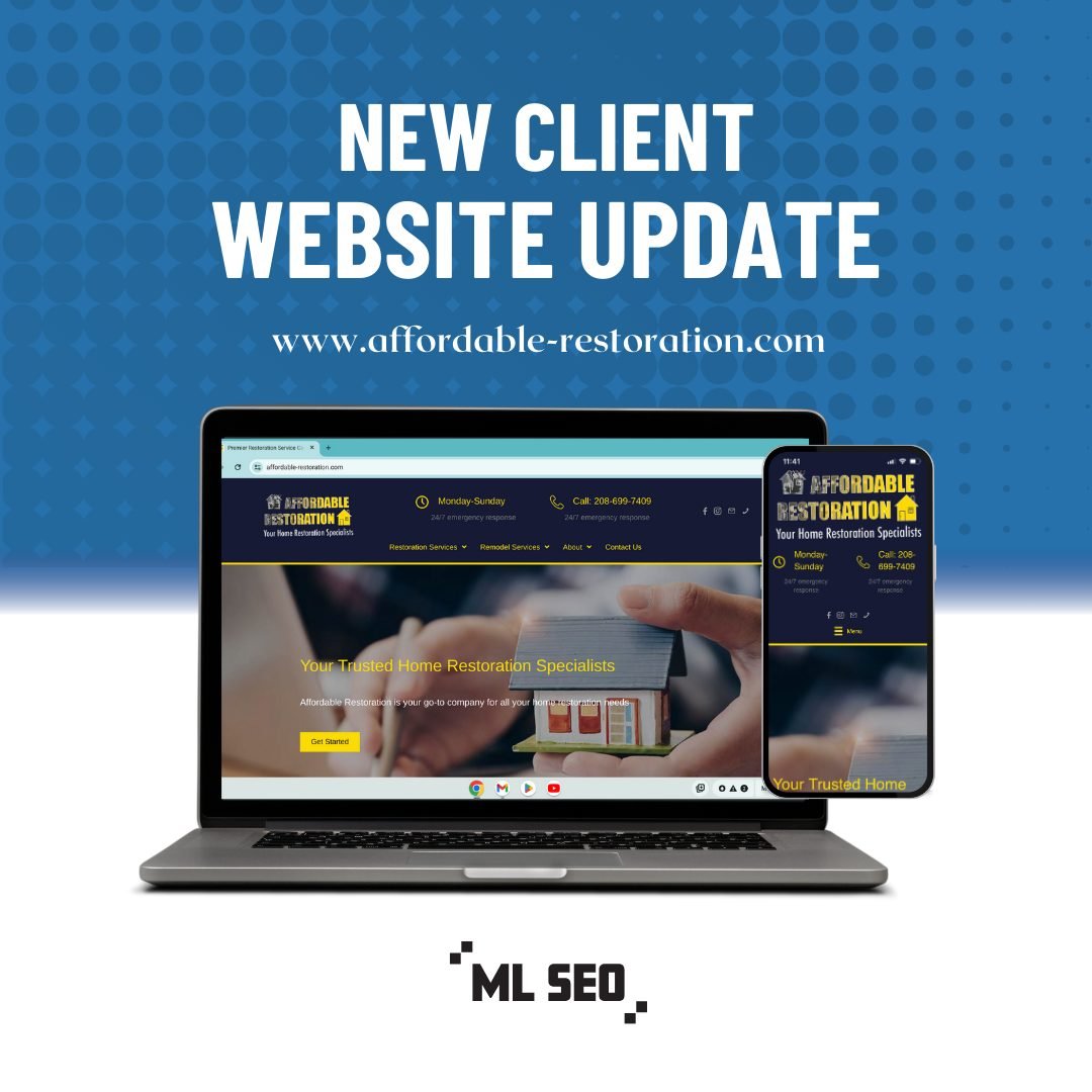 Check out this newly updated website for one of our awesome clients! 🎉 This client came to us needing a little TLC&mdash;not only did they need help with SEO, but their website was also in need of a serious refresh after a couple of years without up