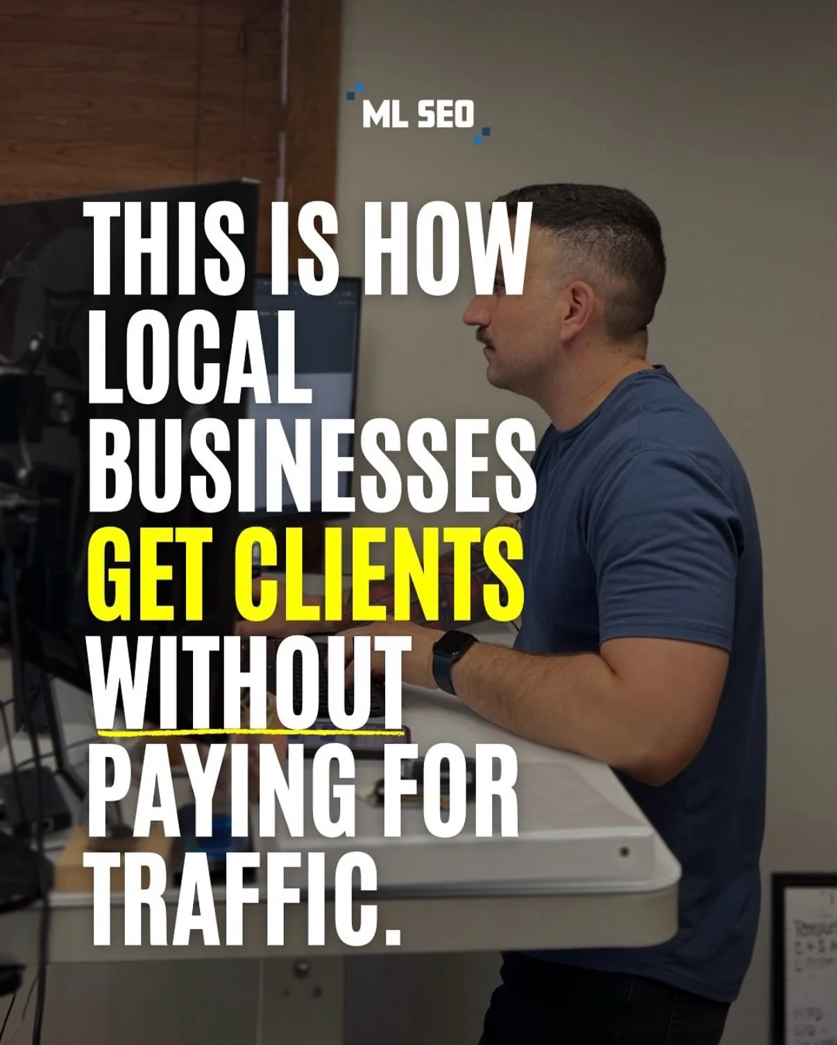 Growing your client base doesn&rsquo;t have to drain your budget.

Yes, we work with clients on both ads and SEO. Ads can give you that quick boost in visibility if you need it, but the goal is always to use them as a supplement while your SEO gains 