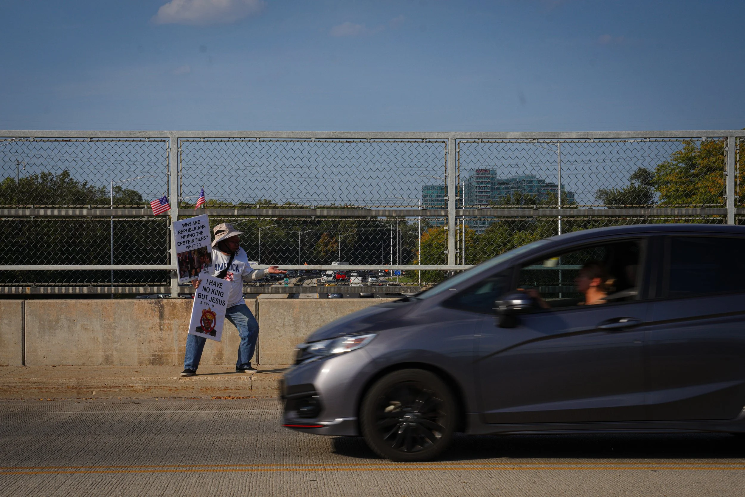 The demonstrations were first organized in September after the Trump administration announced Operation Midway Blitz.