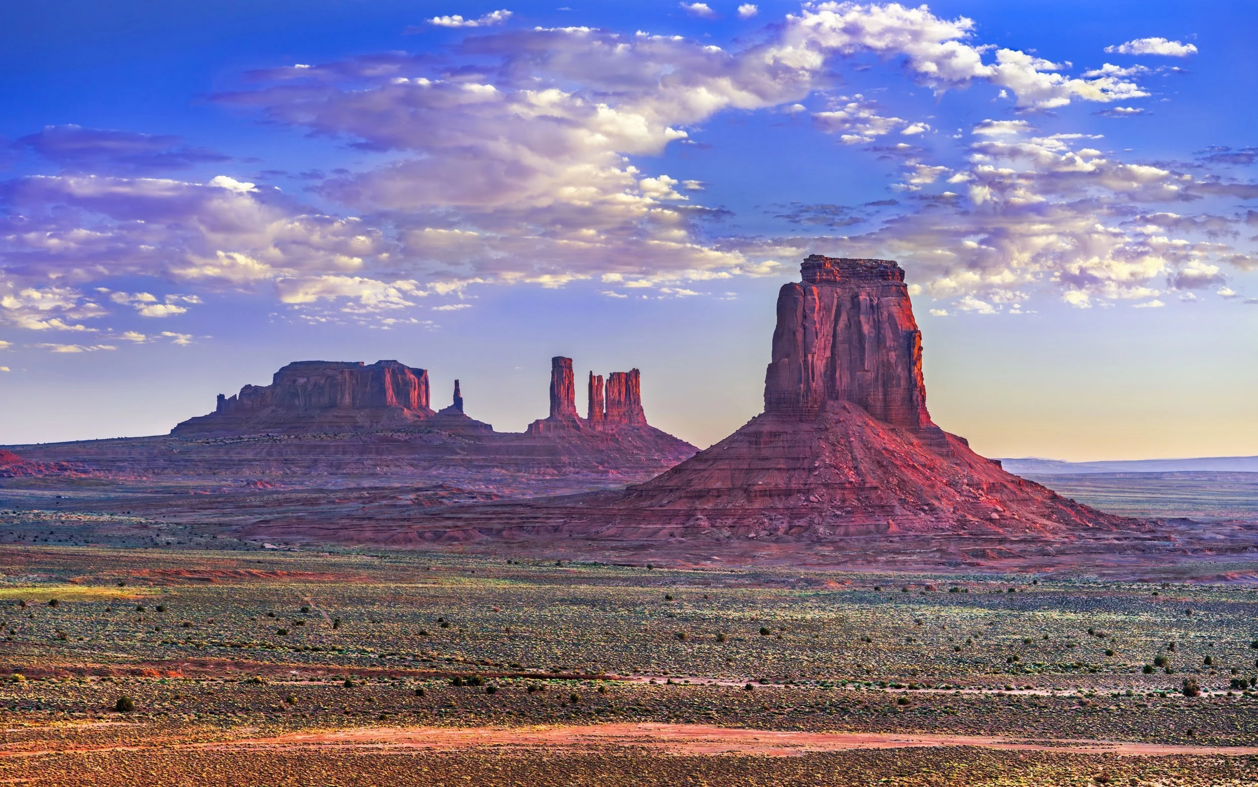 Painted with Scattered Clouds