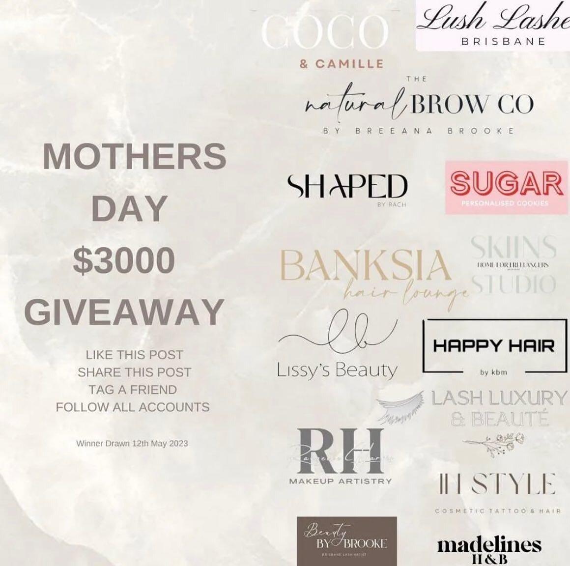 WIN over $3000 for our Mothers Day Giveaway ✨🤍

To celebrate all Mums this Mother&rsquo;s Day, we have collaborated with a group of North Brisbane Businesses to bring one lucky Special Person over $3000 worth of prizes this Mothers Day. (You must fo