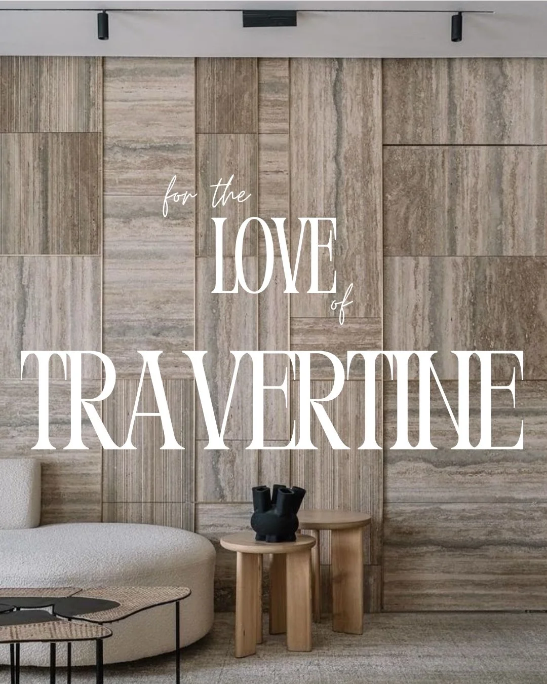 ~ for the love of TRAVERTINE ~ 

#fortheloveof #travertine #interiordesign #marblestone