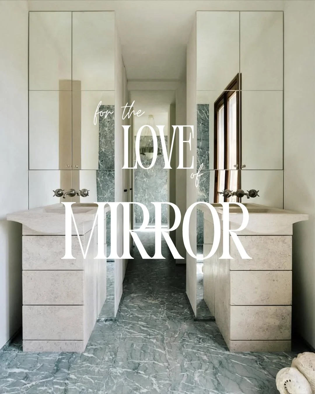 ~ for the love of MIRROR ~ 

#fortheloveof #mirror #interiordesign #interiordecor