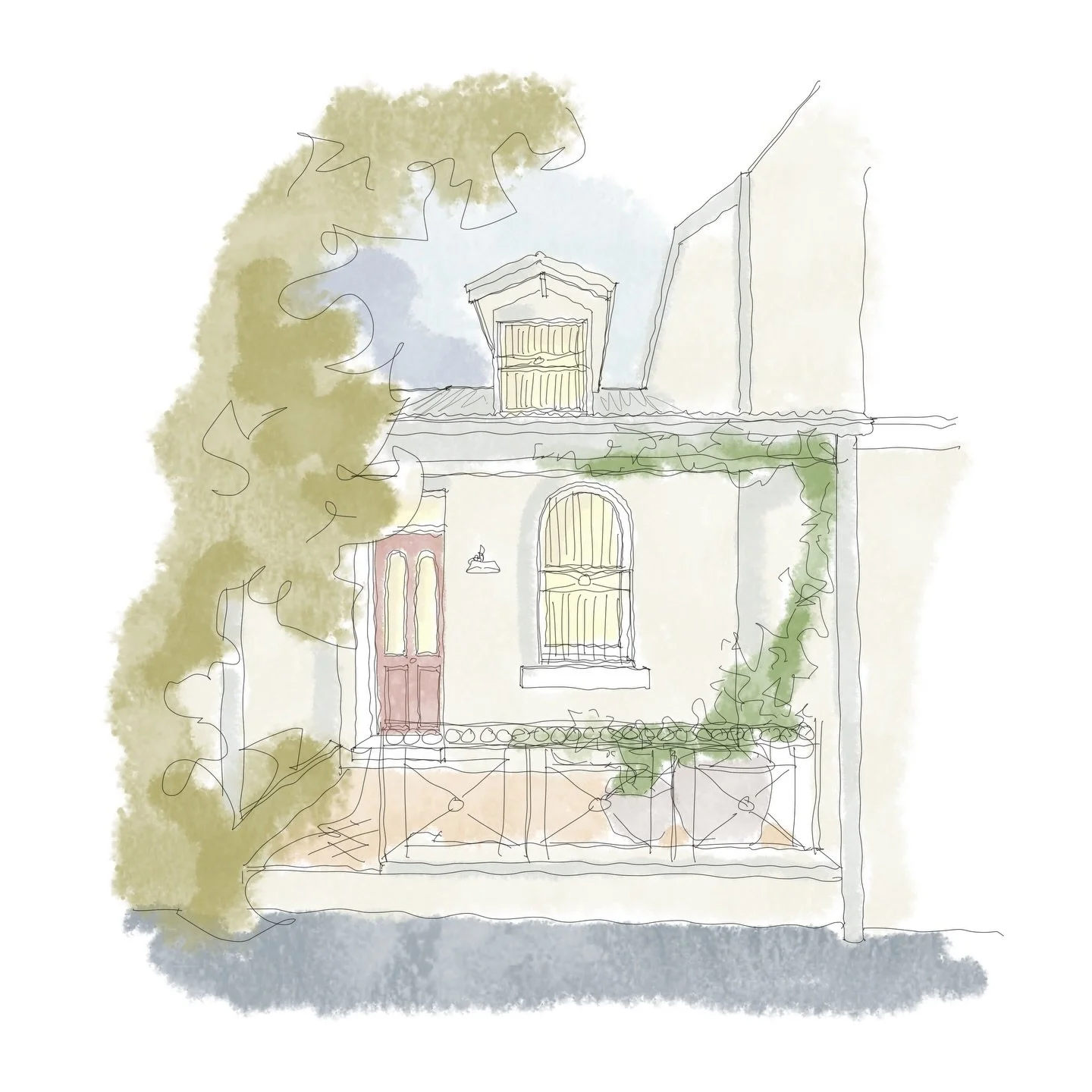 ~ SKETCH ~

A sketch of a deceptively spacious terrace on a deep plot in the heart of Surry Hills. Walk too quick and you&rsquo;ll miss it, but come in and you won&rsquo;t forget it.

#sketch #interiordesigner #residentialdesign #heritagebuilding #pr