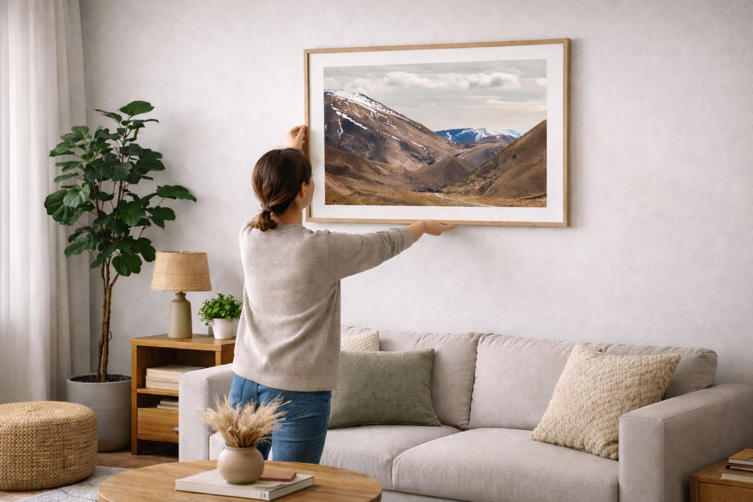 How to Style Fine Art Photography in Modern Interiors