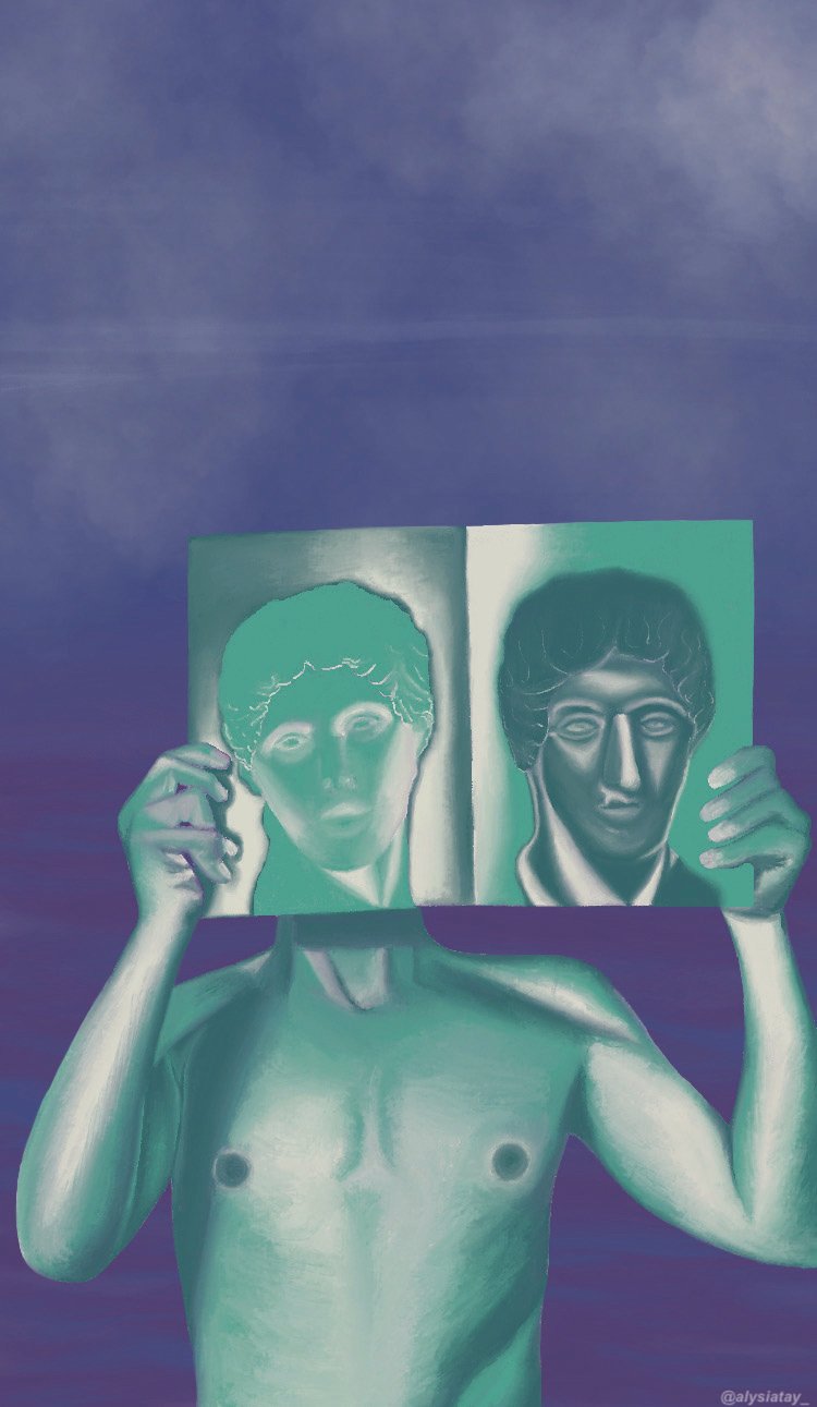 Small Talk Illustration, 2022 (digital)