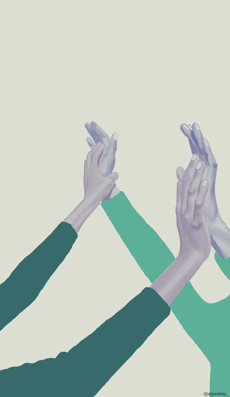 Small Talk Illustration, 2022 (digital)