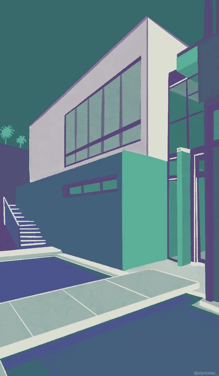 Small Talk Illustration, 2022 (digital)