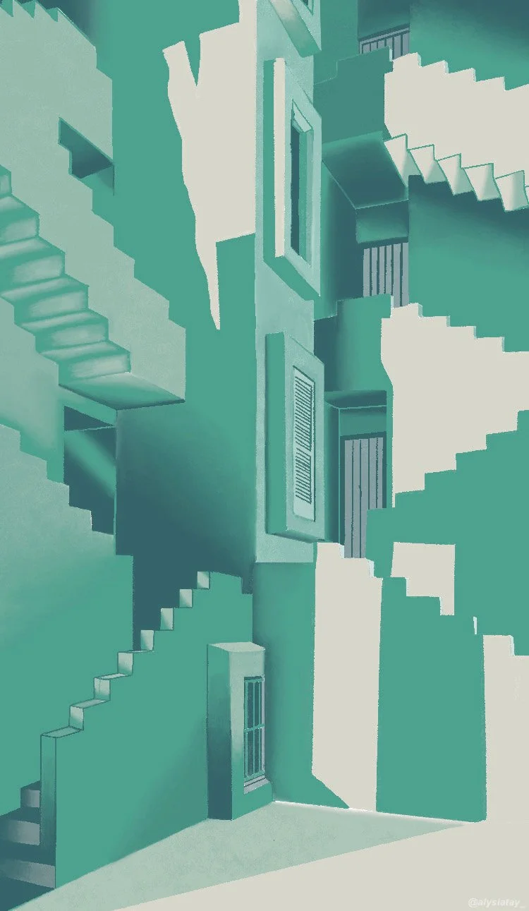 Small Talk Illustration, 2022 (digital)